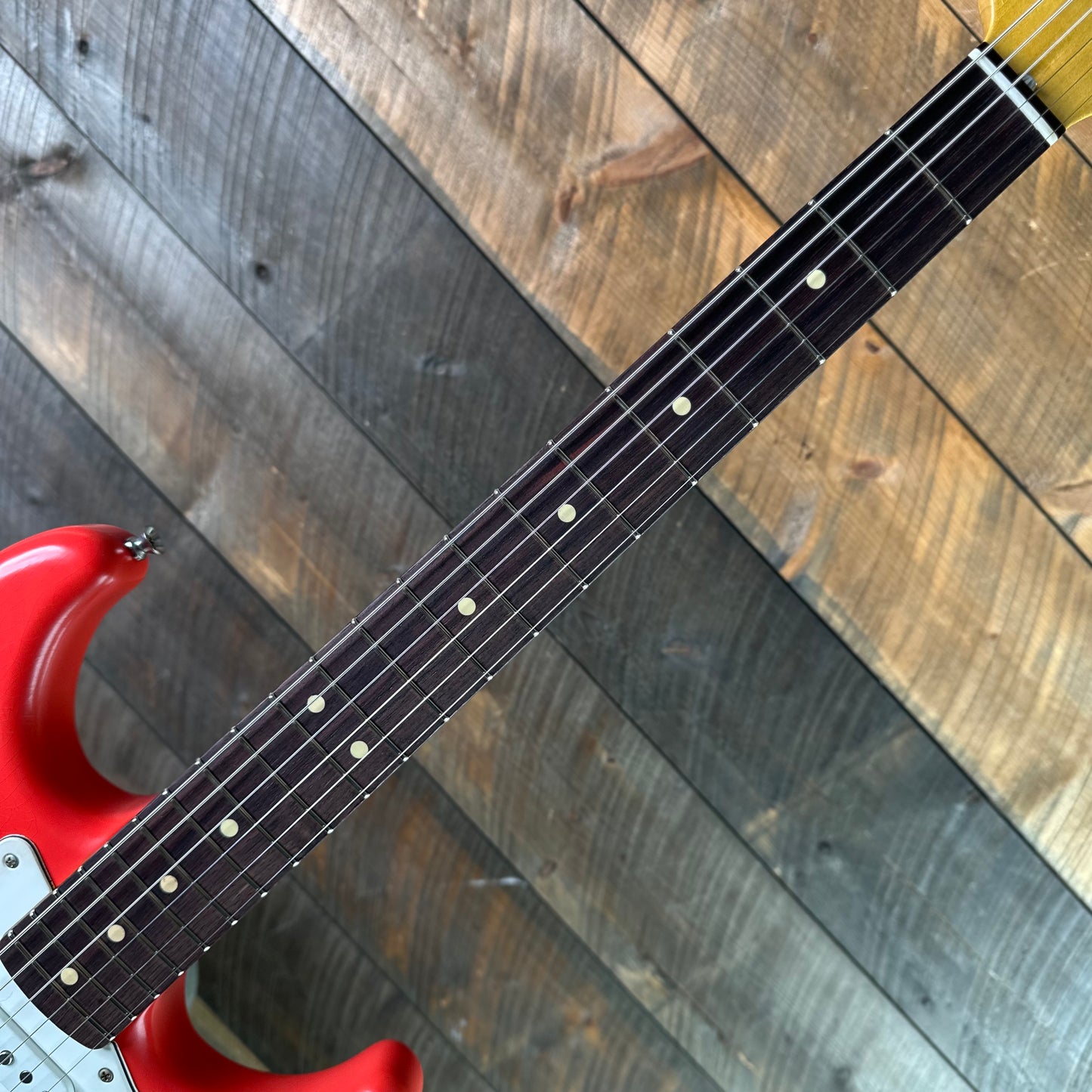 LSL Instruments Chris Fleming 60’s Saticoy HSS - Fiesta Red 8380