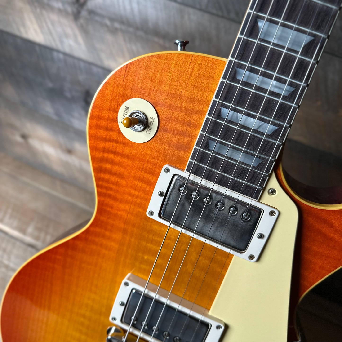 Gibson Custom 1960 Les Paul Standard Reissue, VOS 8.15 LBS!! - Tangerine Burst 06037