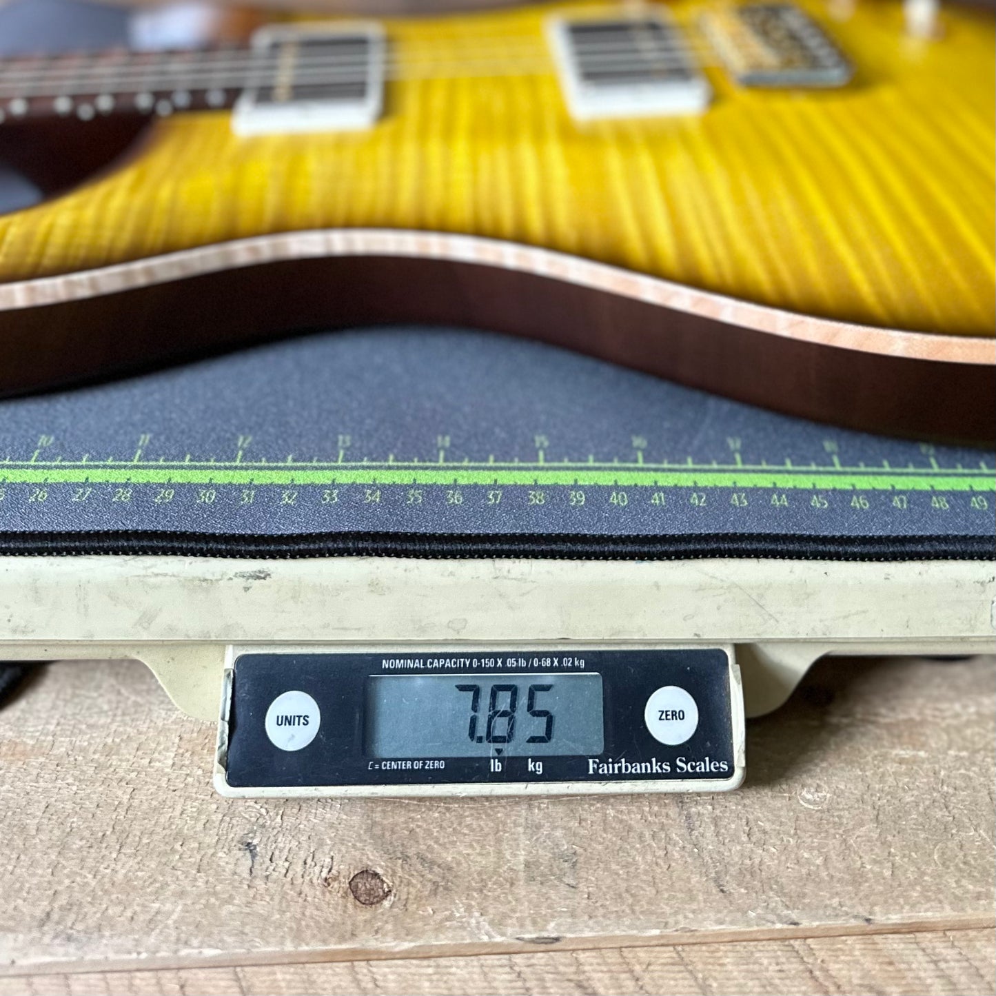 PRS DGT David Grissom Signature Wood Library Flame Maple 10 Top, Brazilian Rosewood FB - Livingston Lemondrop 410960