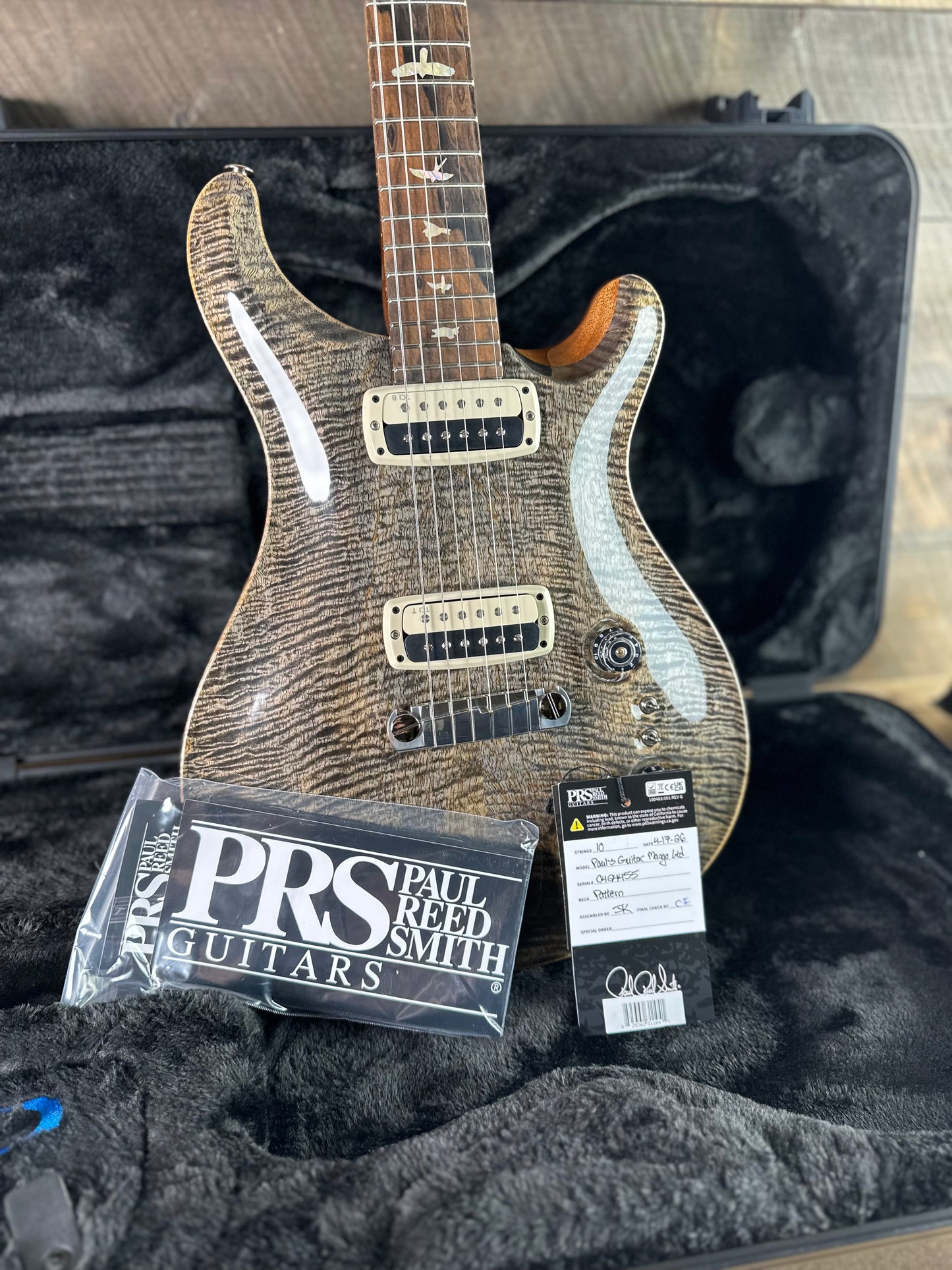 PRS Paul's Guitar Mango Top Limited Edition - Charcoal 424455