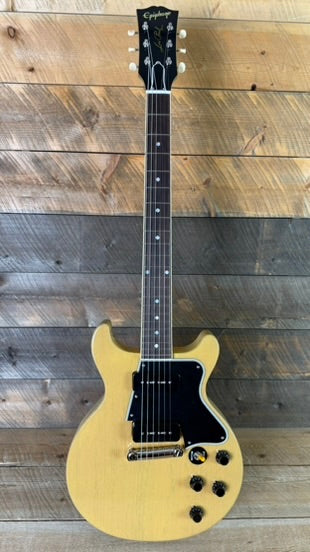 Epiphone Inspired By Gibson Custom 1960 Les Paul Special DC - TV Yellow 25121520944