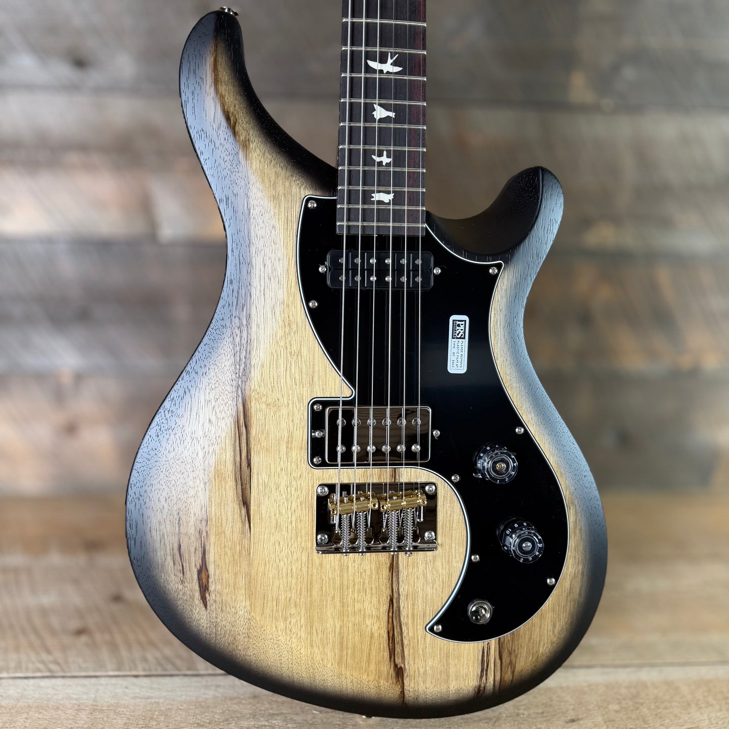 PRS S2 Vela Limited Edition Black Limba - Satin Natural Smokeburst S2088567
