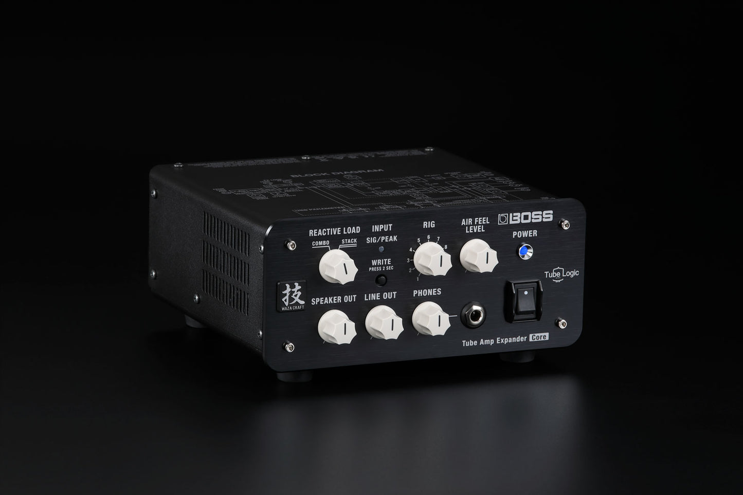 Boss WAZA Tube Amp Expander Core Reactive Load Box and Cabinet Modeler