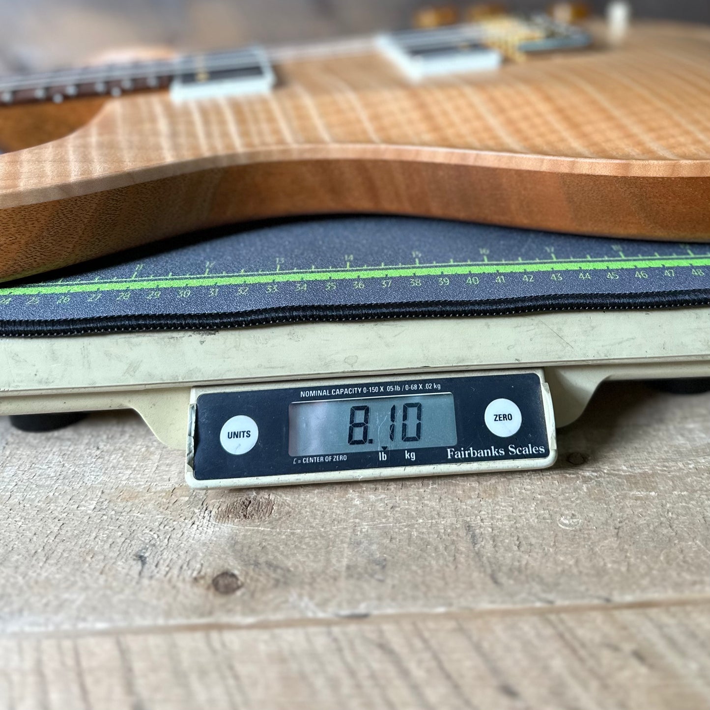 PRS DGT David Grissom Signature Wood Library Flame Maple 10 Top, Brazilian Rosewood FB - Natural 410966