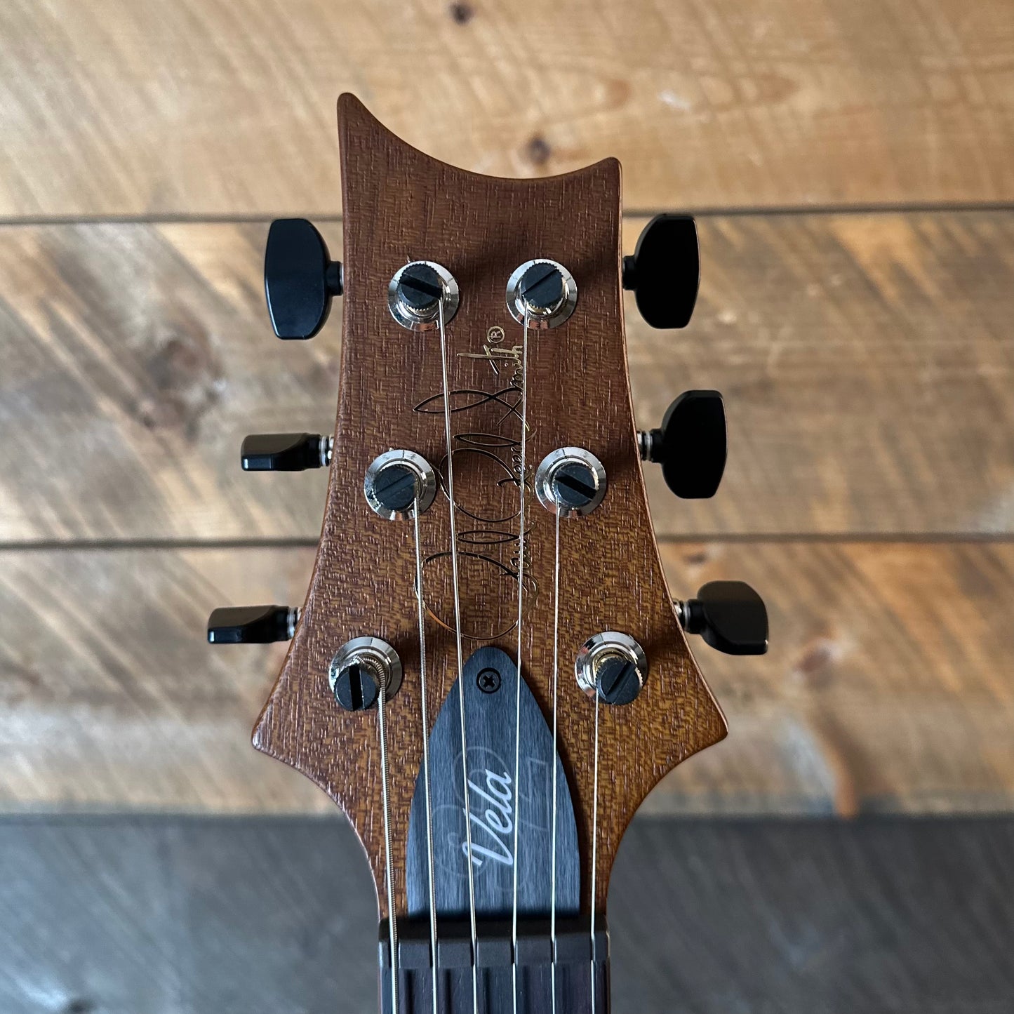 PRS S2 Vela Semi-Hollow HHT Quimper Edition – Walnut Satin Nitro USA Electric Guitar S2089047