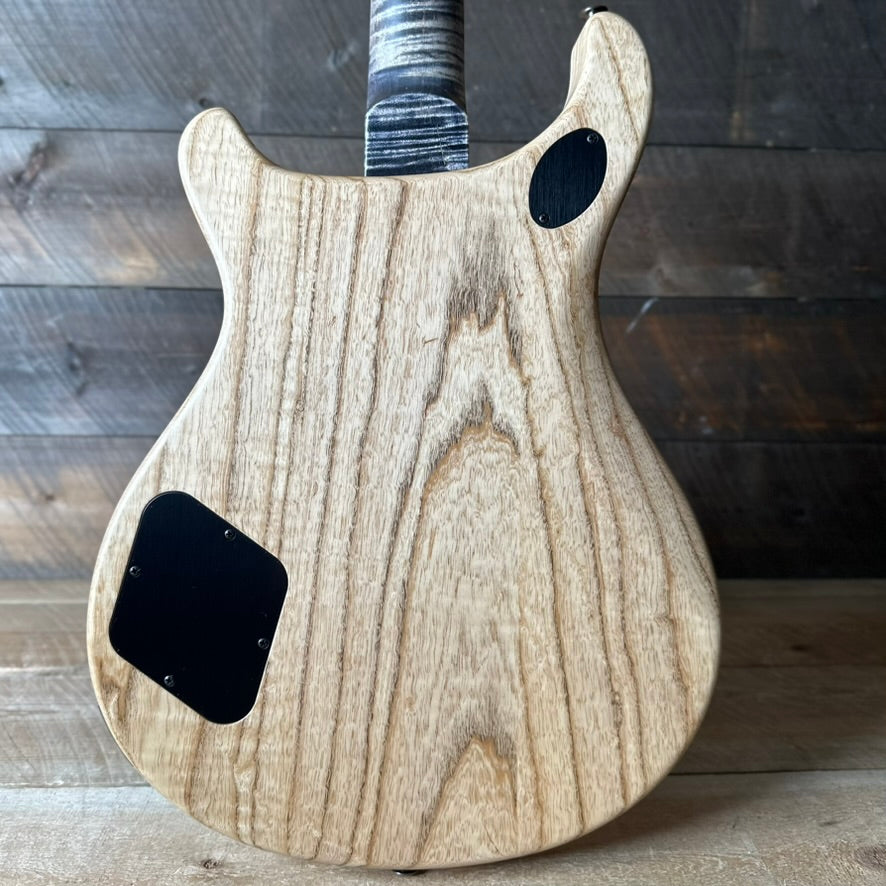 PRS Wood Library McCarty 594 Flamed Maple 10 Top, Swamp Ash Back, Stained Flamed Maple Neck, Bound Ebony FB - Satin Charcoal 418878