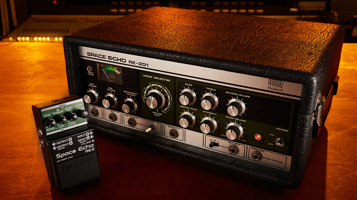 Boss RE-2 Compact Space Echo Pedal