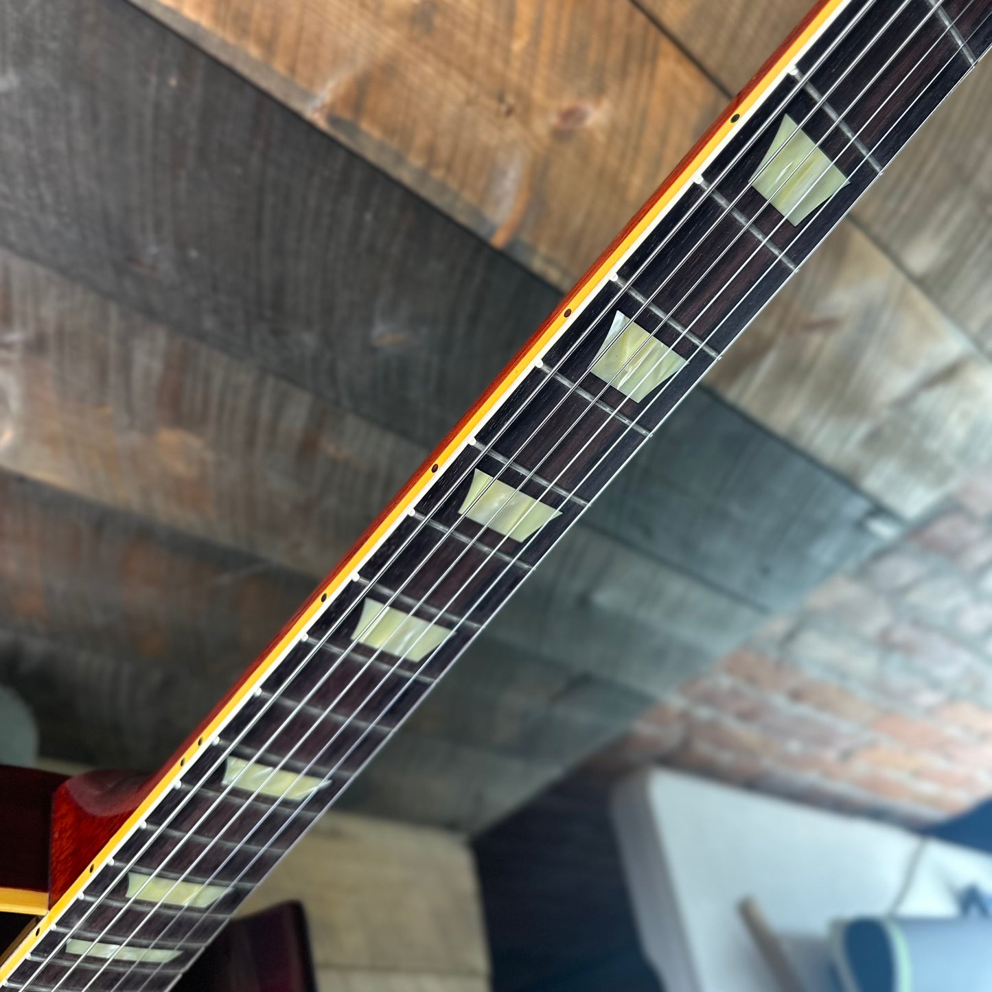 Gibson Custom 1958 Les Paul Standard Reissue, Ultra Light Aged 8.00 LBS!  - Bourbon Burst 86257