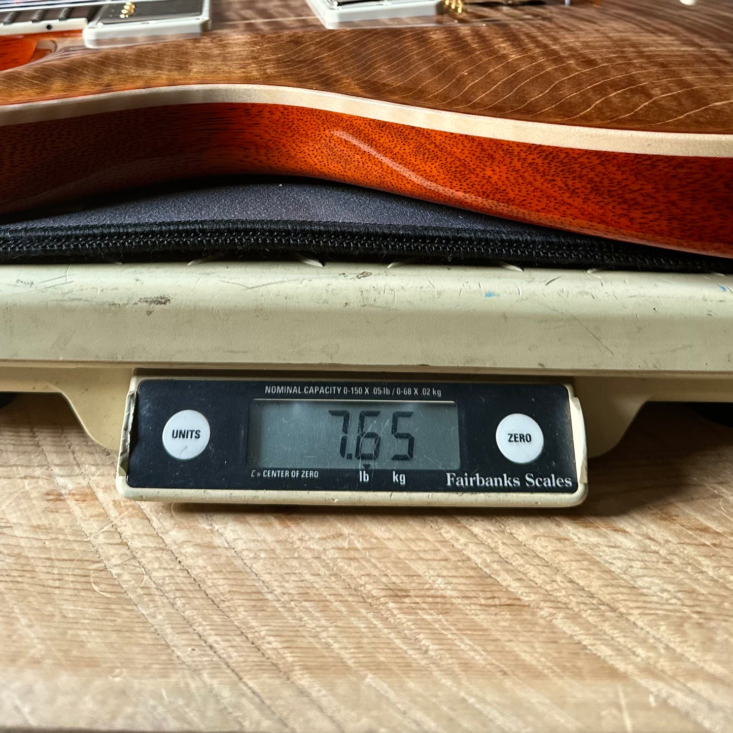 PRS Wood Library Santana Retro Korina Back & Neck, Ziricote FB!! - Autumn Sky 418562