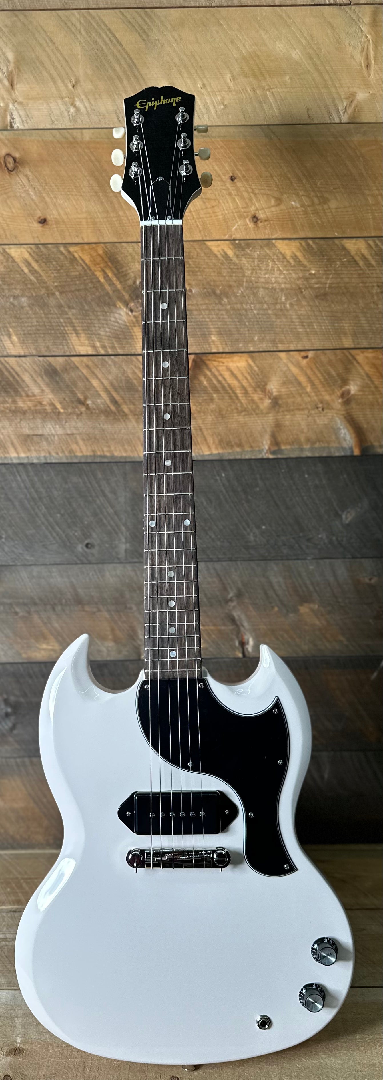 ジャンク Epiphone エピフォン YUNGBLUD SG Junior Classic White