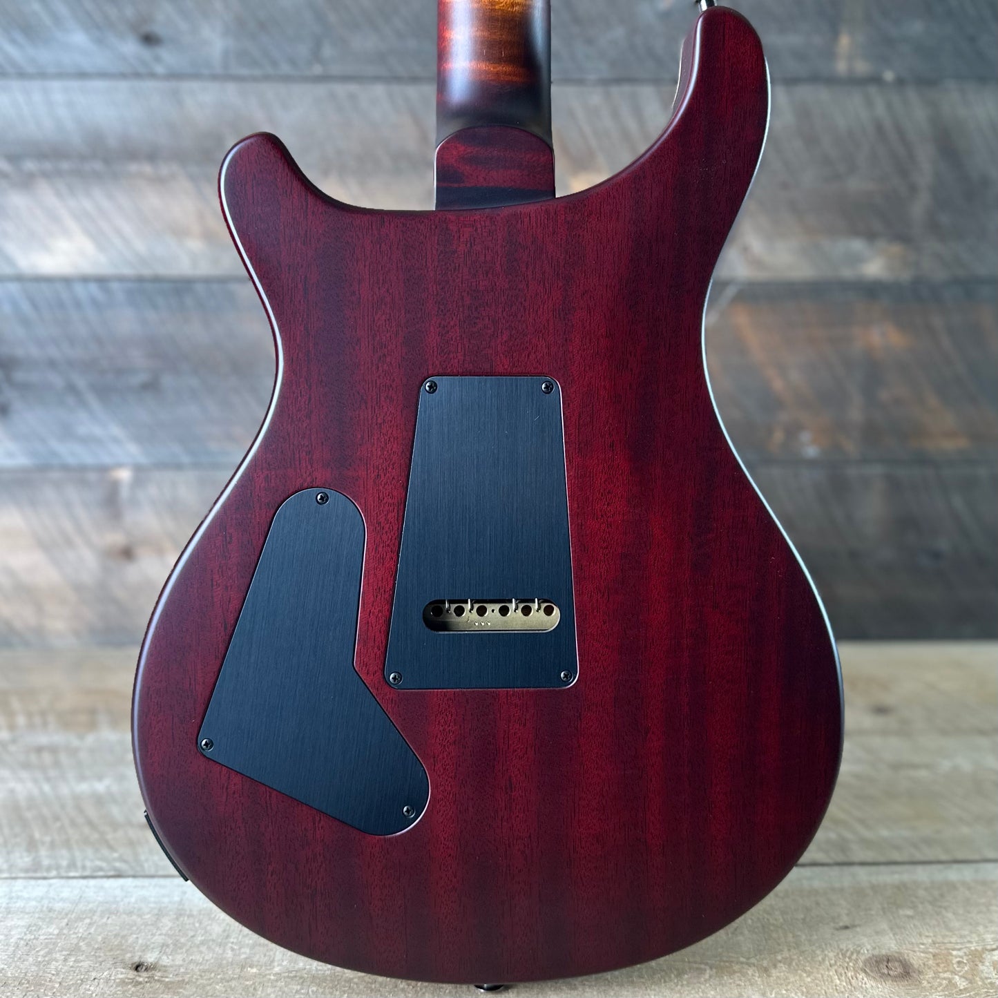 PRS Wood Library Custom 24 Fatback Semi-Hollow! - Satin Copperhead Cherryburst 423667
