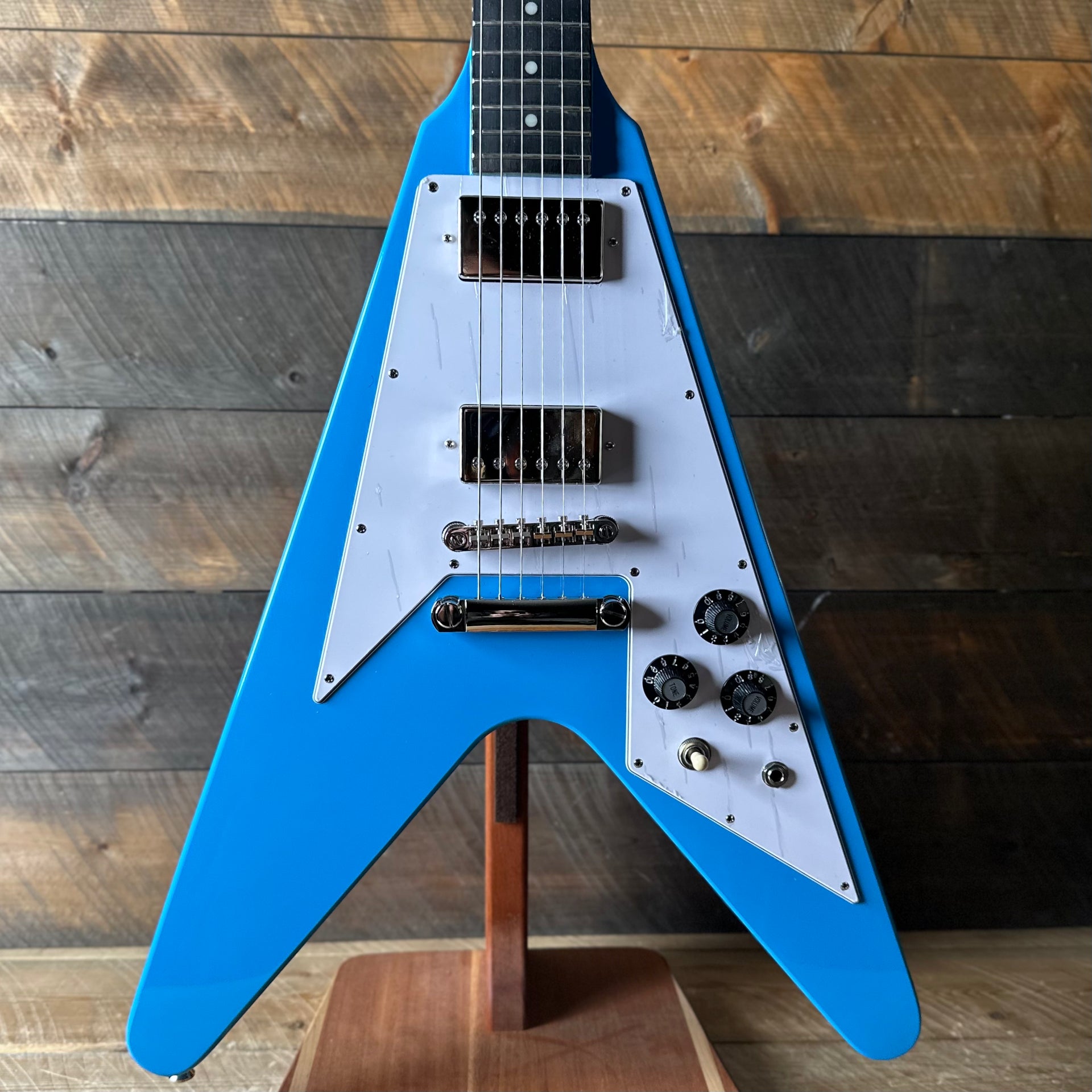 Epiphone Flying V 70's - Maui Blue 25081529446 – Quimper Sound