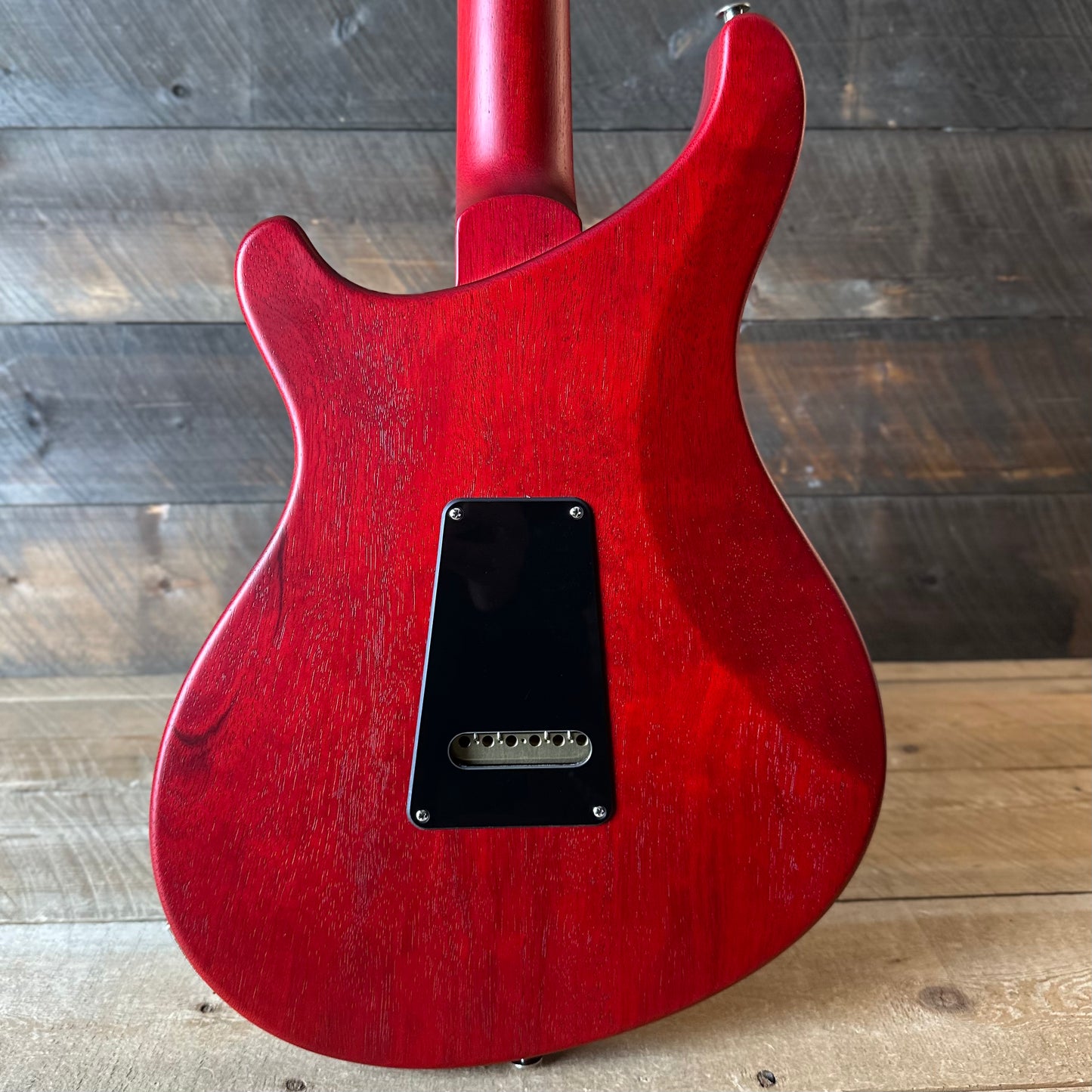 PRS S2 Vela Semi-Hollow HHT Quimper Edition – Vintage Cherry Satin Nitro USA Electric Guitar S2088841