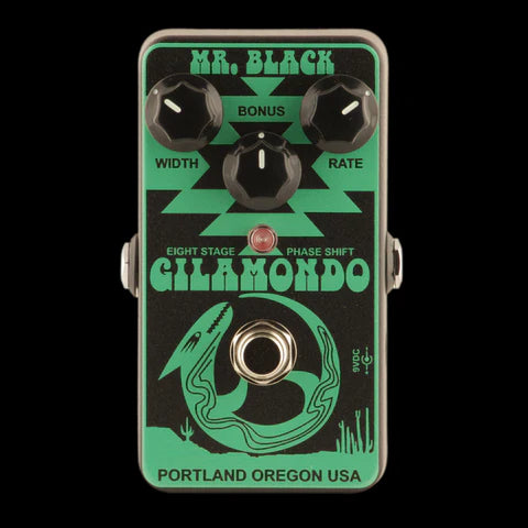 Mr. Black  GilaMondo 8-Stage Phase Shifter Throwback Finish
