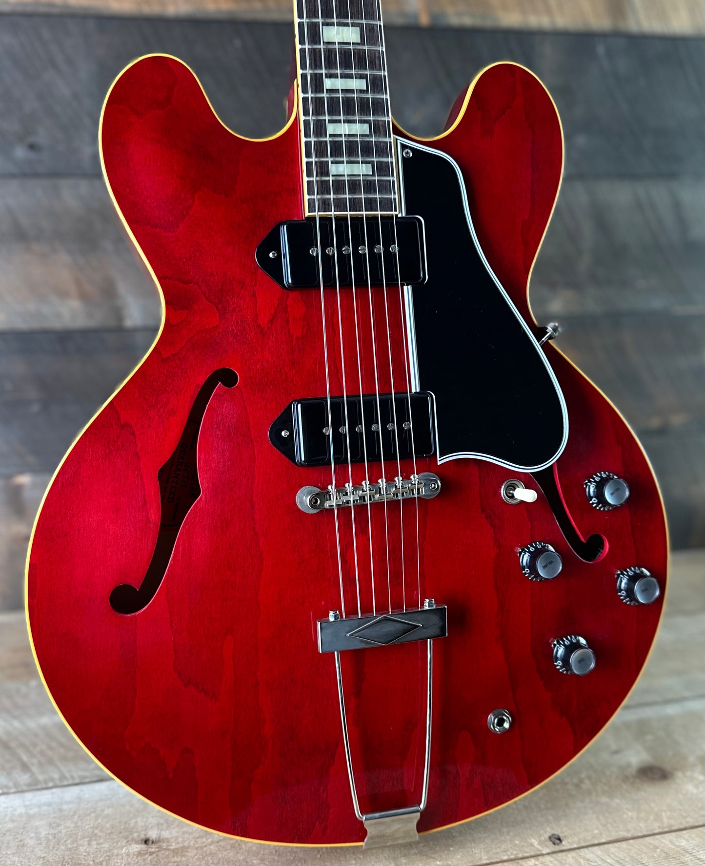 Gibson Custom 1962 ES-330 Reissue, VOS, Sixties Cherry 160525