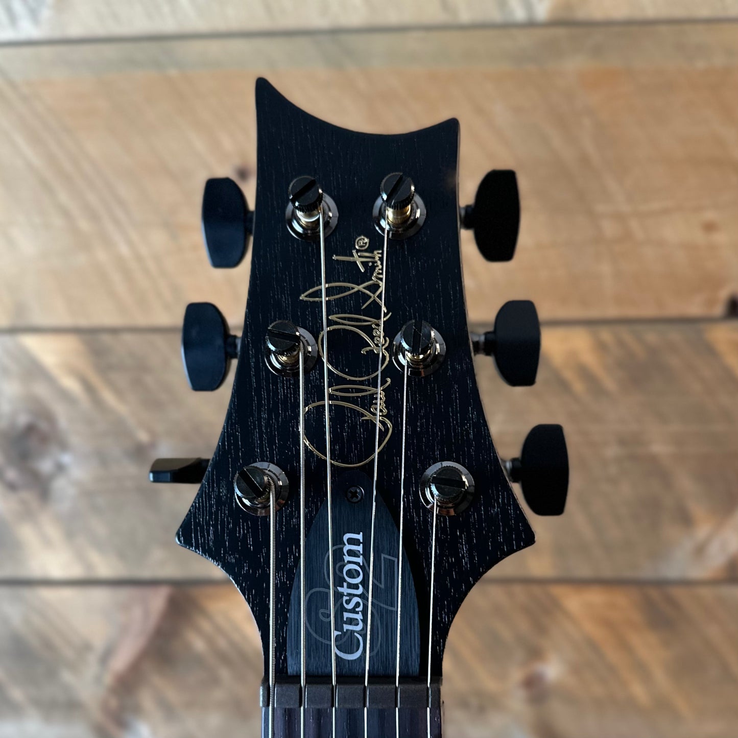 PRS Limited Wood Library Select S2 Custom 24-08 Poplar Burl Top - Charcoal Burst S2088895