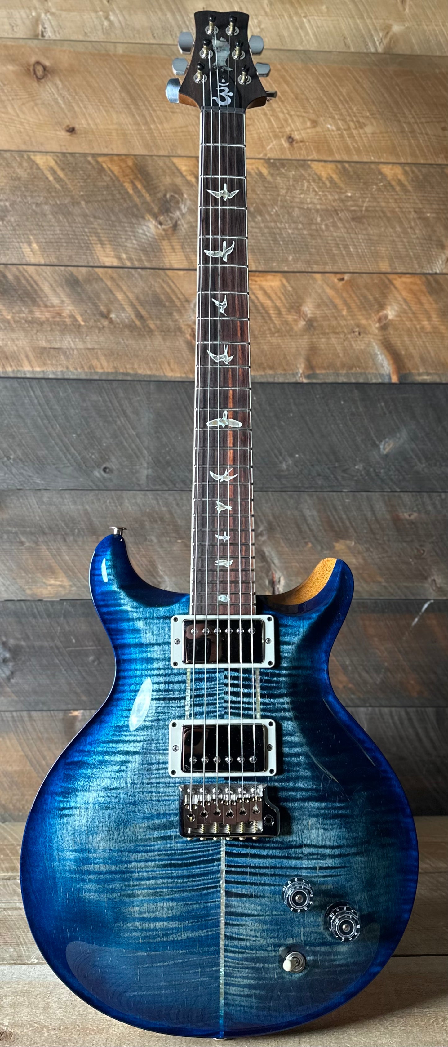 PRS Santana Retro Custom Color - Faded Blueburst 411491