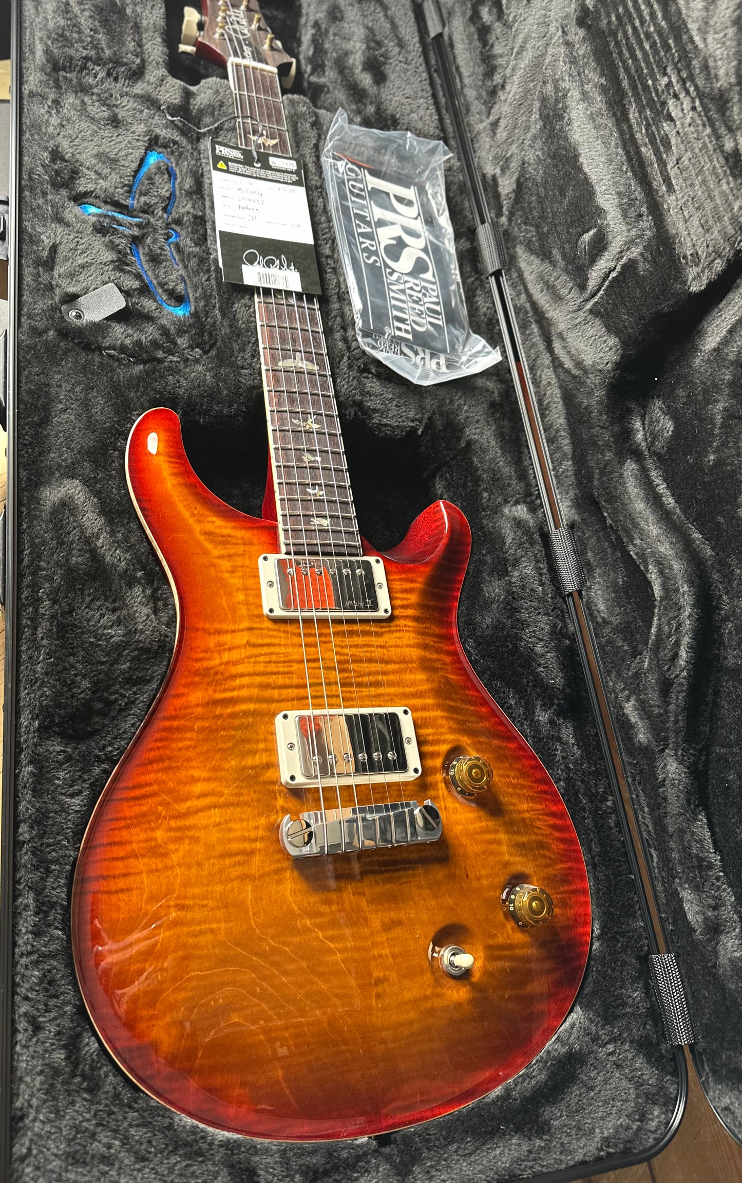 PRS Core McCarty Electric Guitar Stunning Maple Top! - Dark Cherry Sunburst 414052