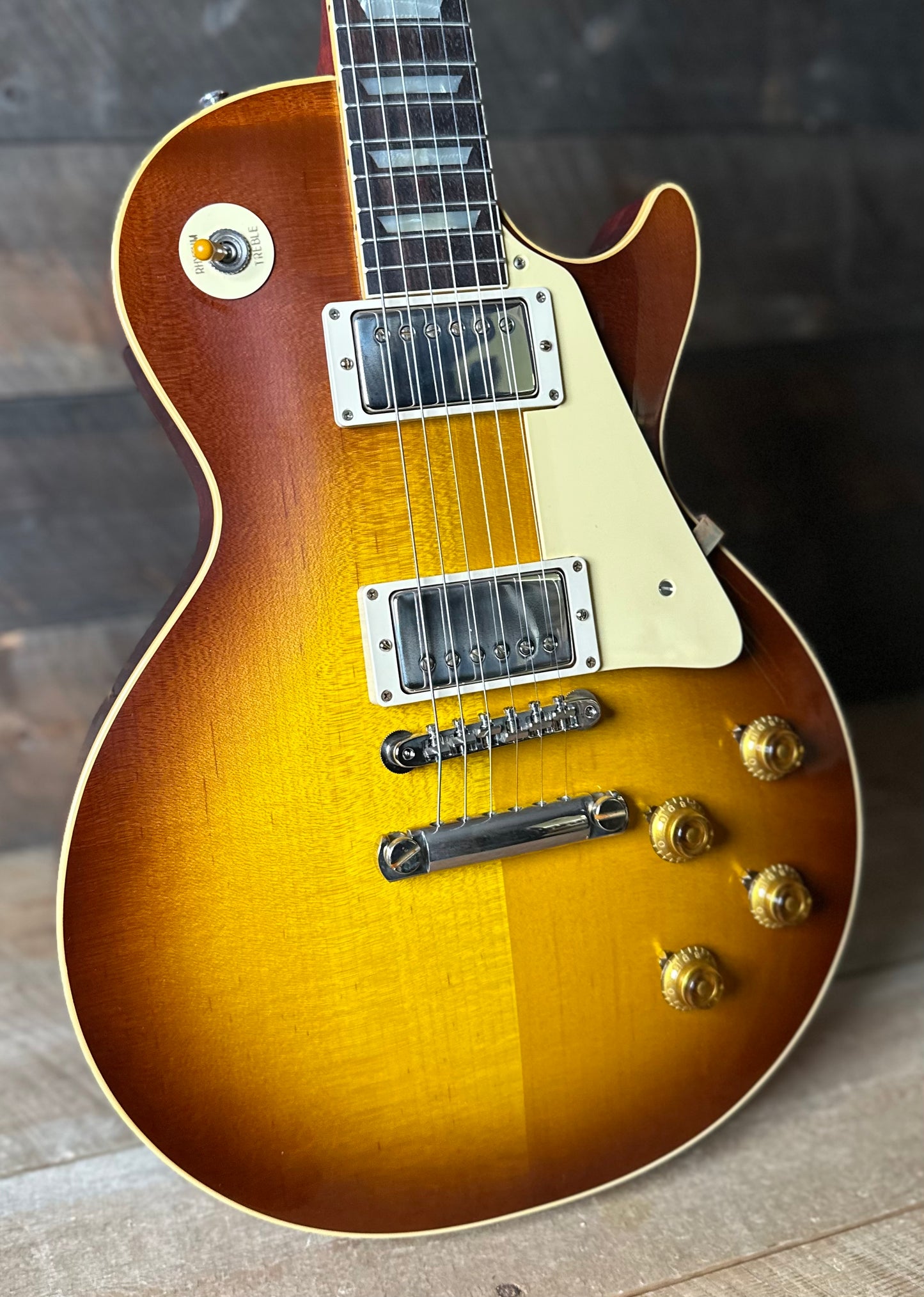 Gibson Custom Shop 1958 Les Paul Standard Reissue VOS - Iced Tea Burst 85802