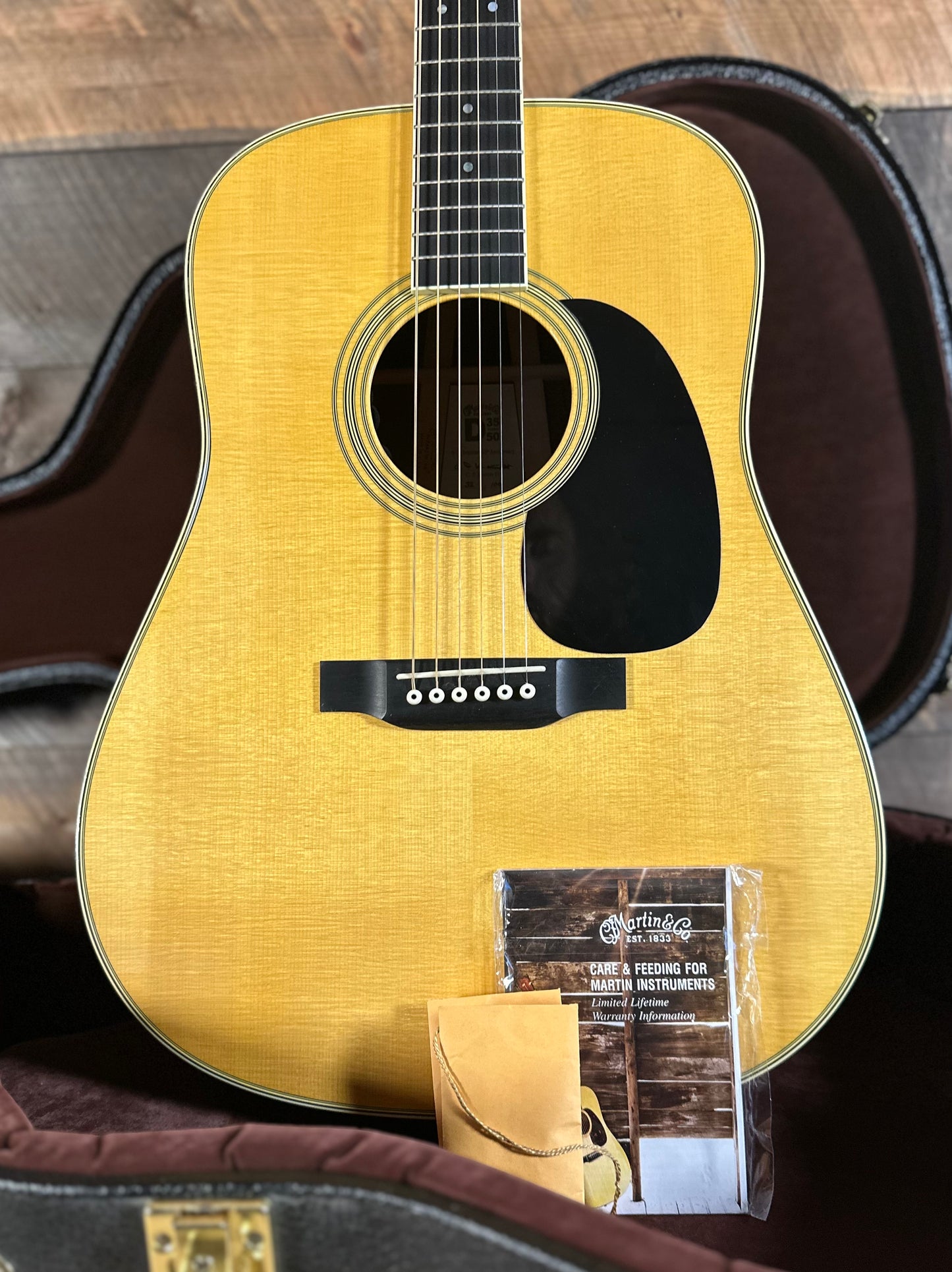 Used 2016 Martin D-35 Brazilian Rosewood 50th Anniversary Limited Edition - Natural W/OHSC