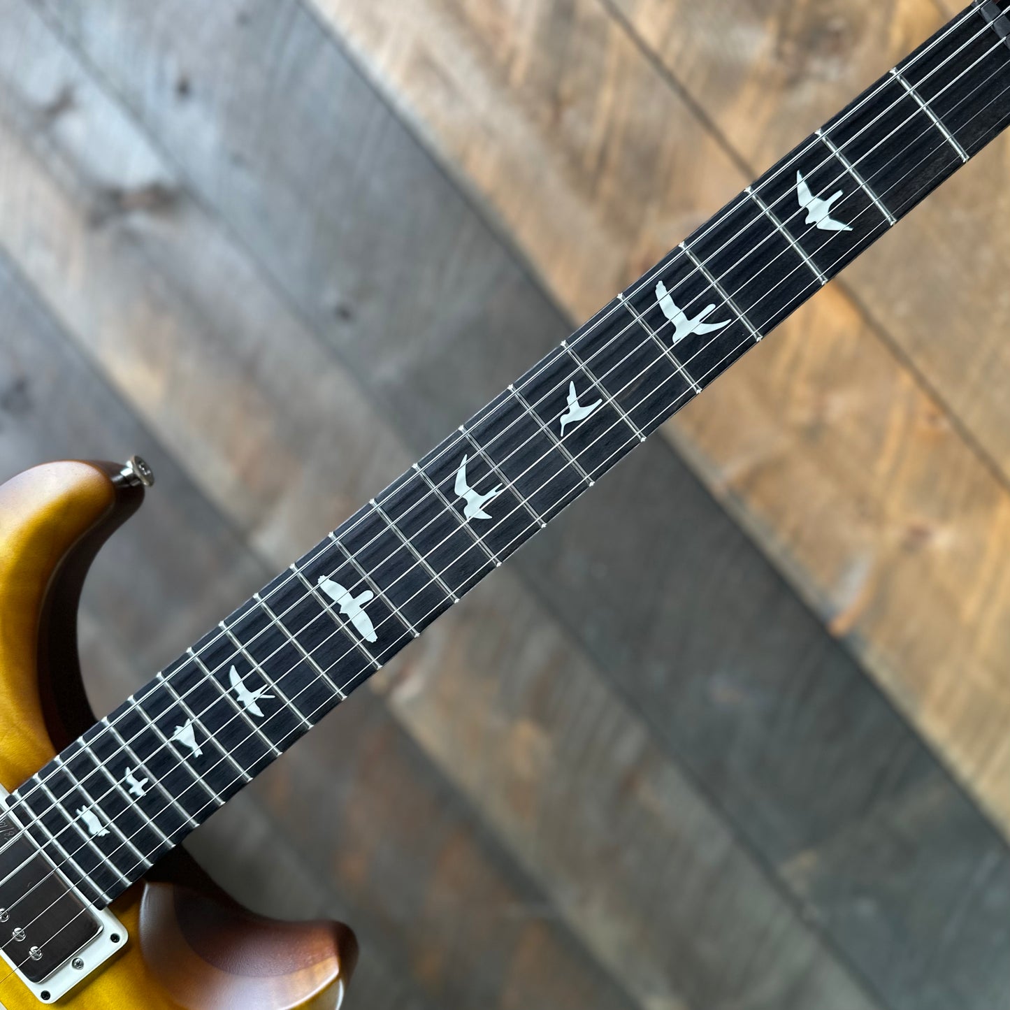 PRS S2 Wood Library Special Semi-Hollow Quilted Top Satin Livingston Lemondrop S2088419