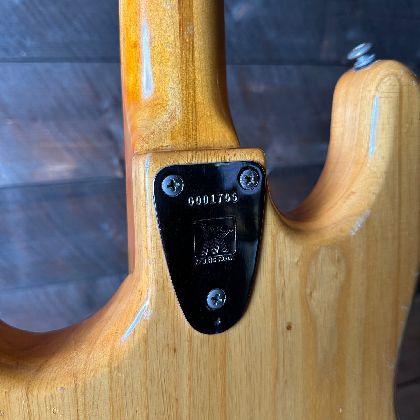 Vintage 1976 Music Man Stingray 1  Featured On RiffsandBeards!! - Natural