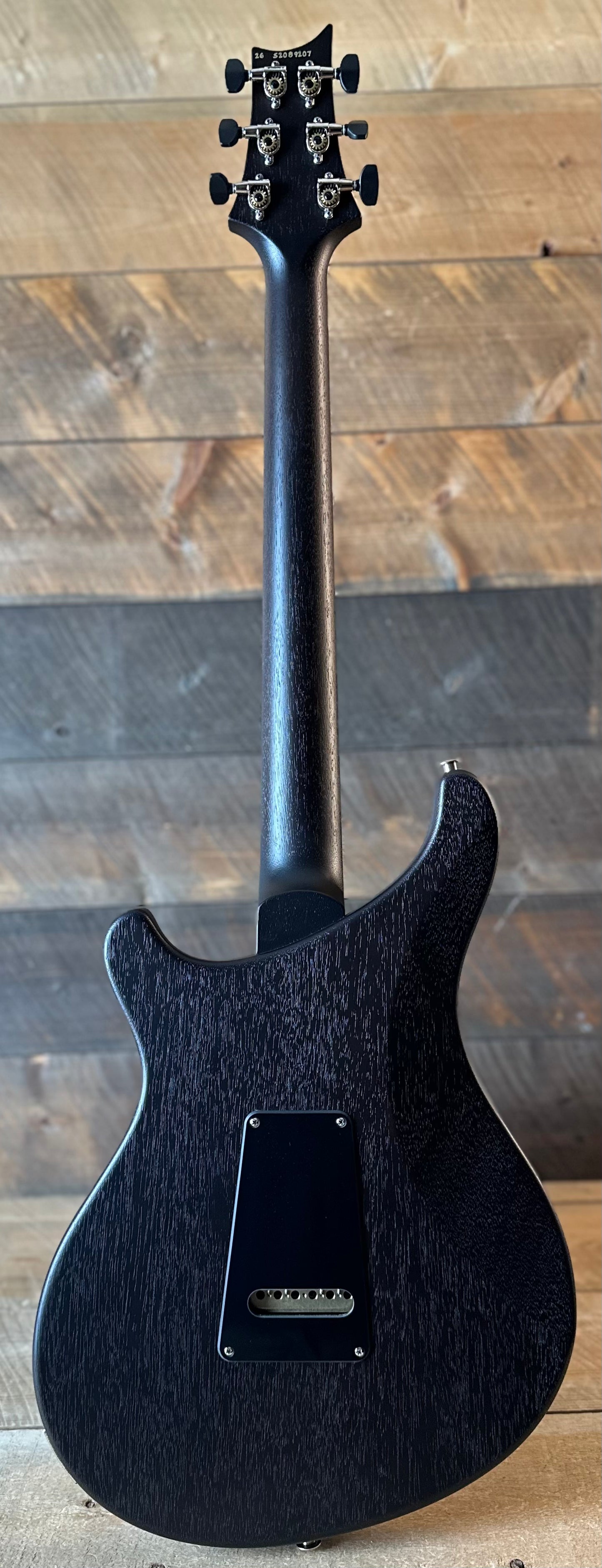 PRS S2 Vela Semi-Hollow HHT Quimper Edition – Charcoal Satin Nitro USA Electric Guitar S2089207