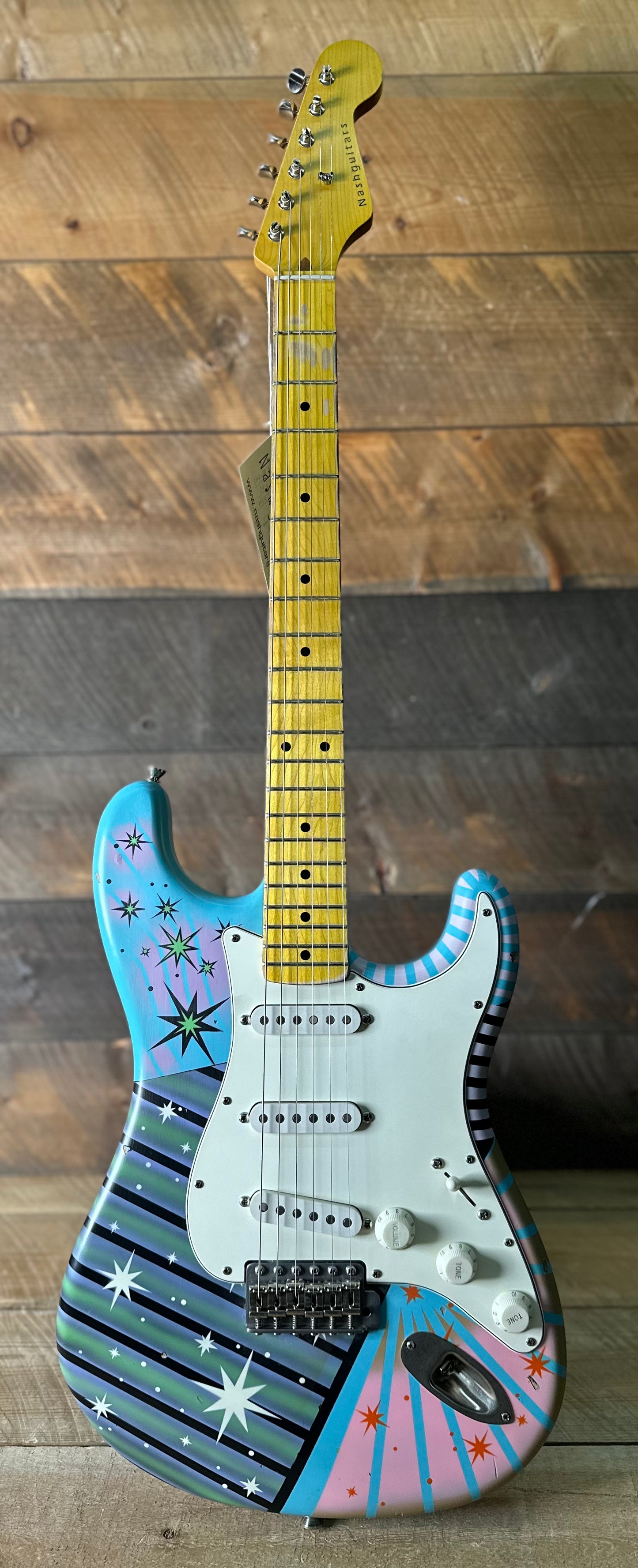 Nash S-63 Ash Body Light Aged - Art Series Jolly Rancher!! NG-6147