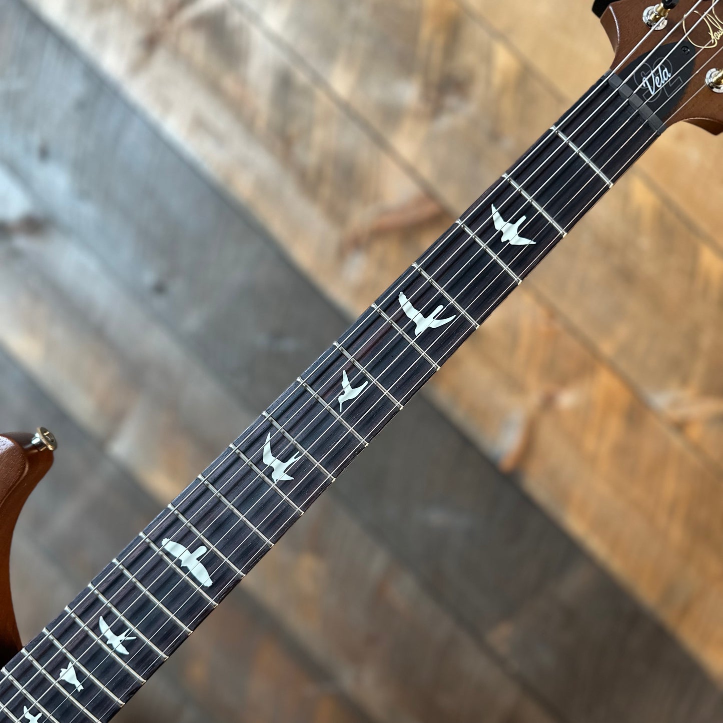PRS S2 Vela Semi-Hollow HHT Quimper Edition – Walnut Satin Nitro USA Electric Guitar S2089047