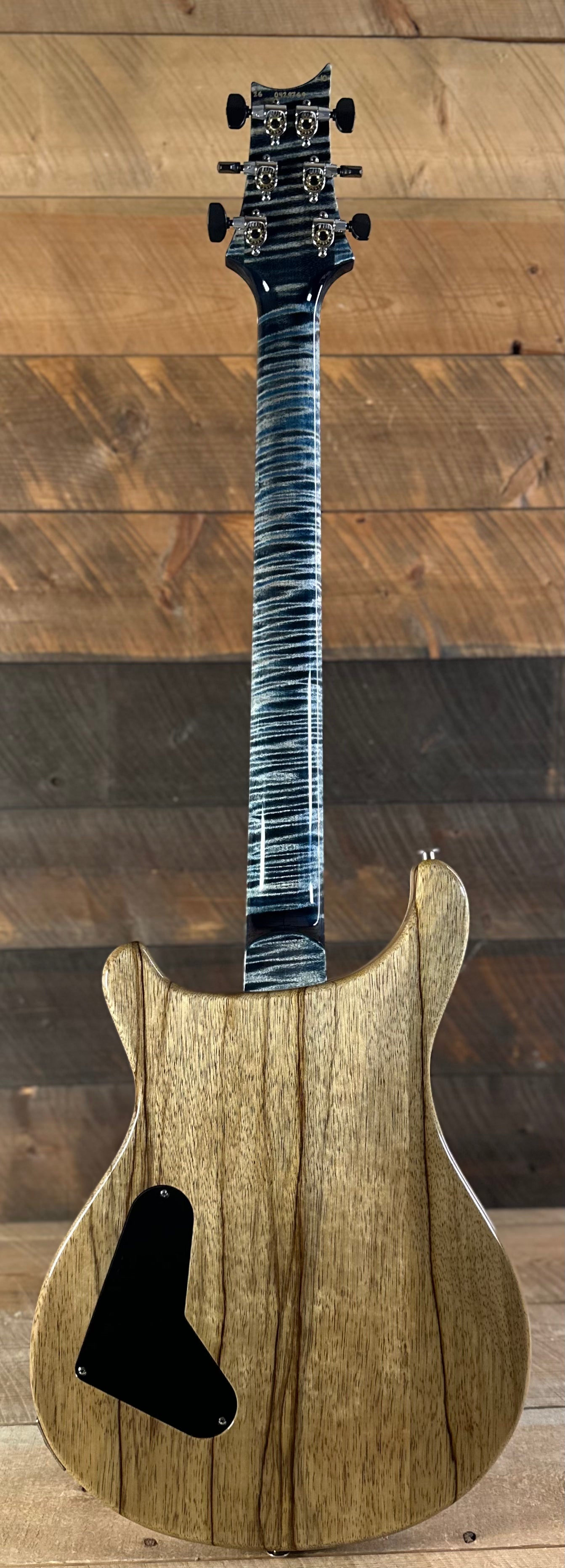PRS Wood Library Custom 24 Stoptail Limited Edition - Faded Whale Blue (Natural Back) 429769