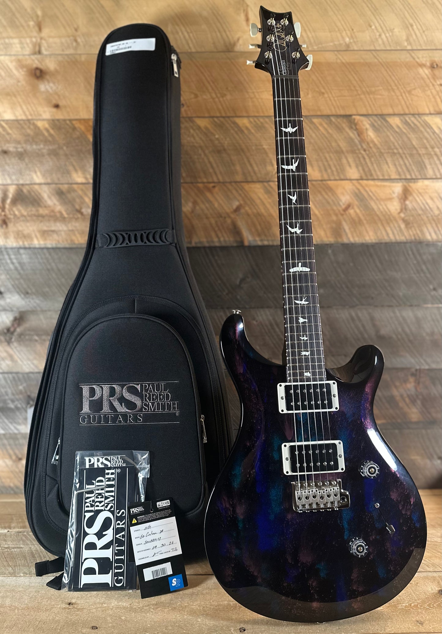 PRS S2 Custom 24 - Sprayers Choice Nebula Sparkle S2088912