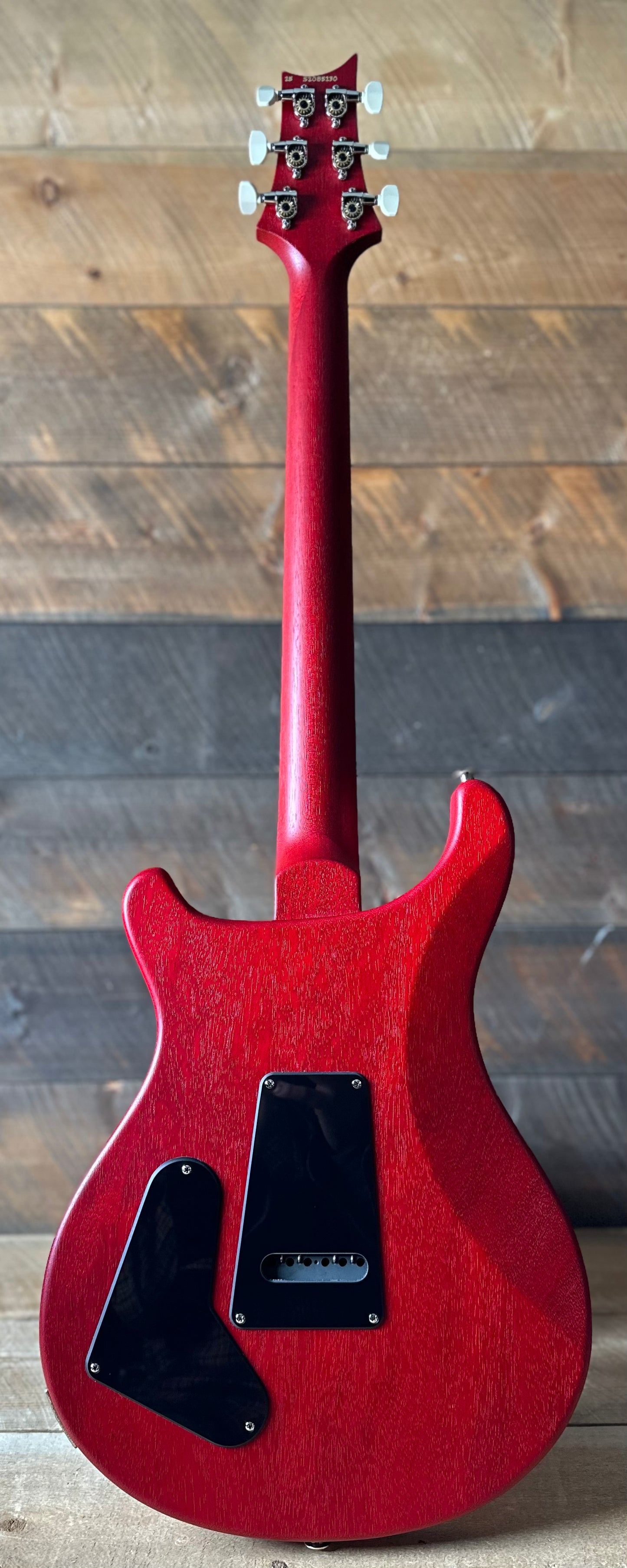 PRS S2 Wood Library Special Semi-Hollow Quilted Top - Satin Bonnie Pink Cherry Burst S2085230