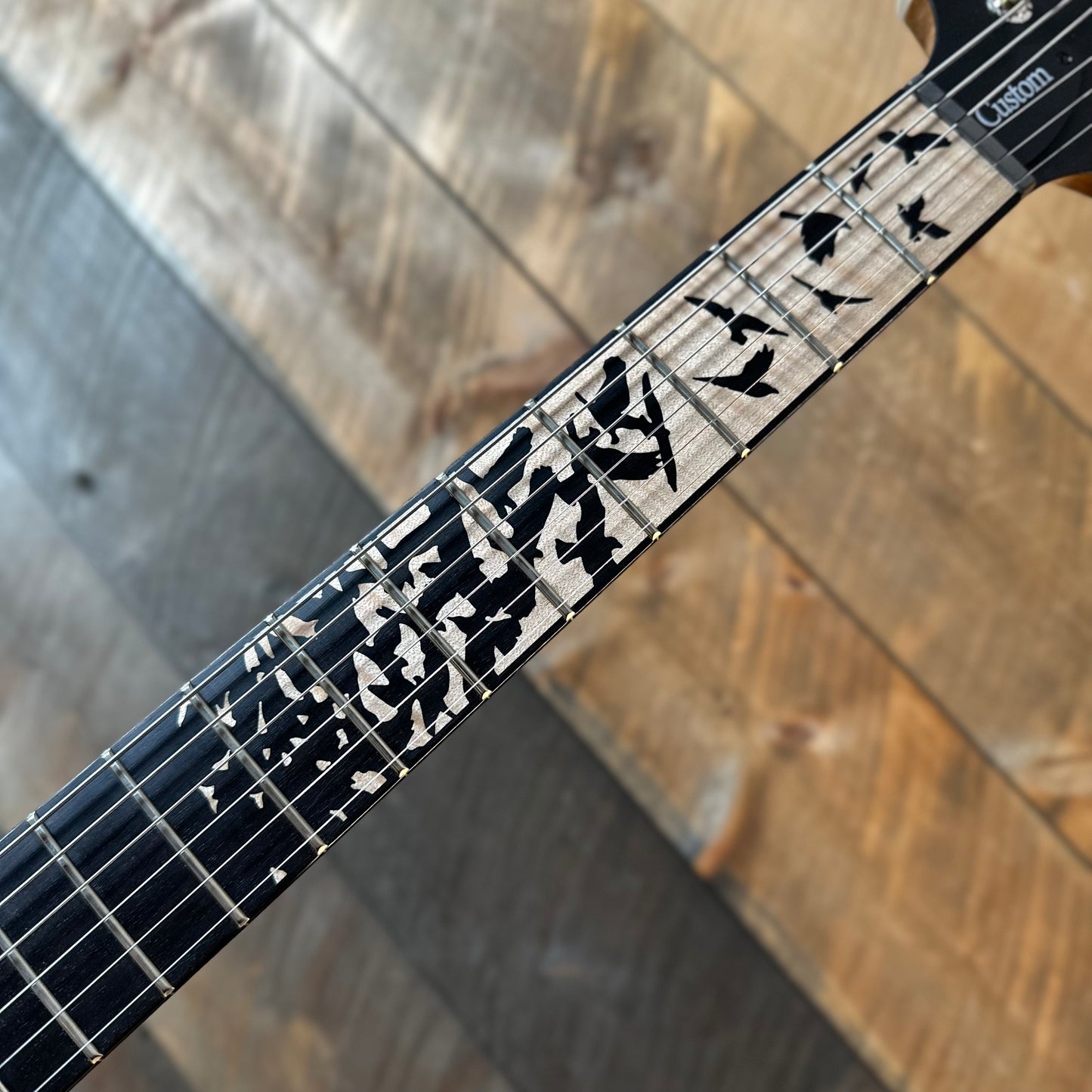 PRS Custom 24 "Birds of a Feather" Limited Edition - Charcoal Microburst 430574