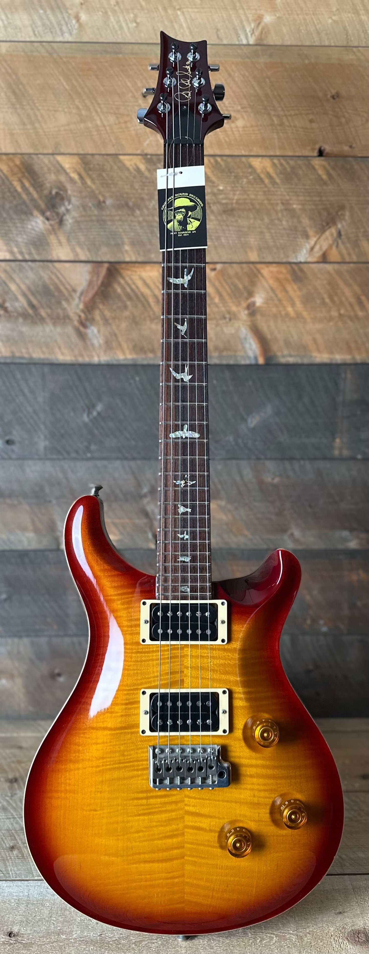 Used PRS Custom 24 Flame Maple 10-Top Tobacco Sunburst