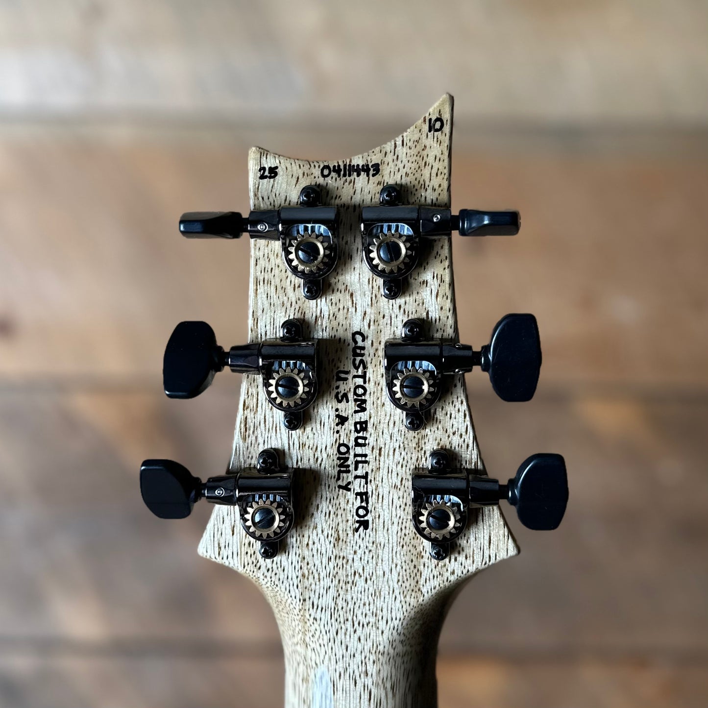 PRS Wood Library Custom 24 Flame Top  Brazilian Rosewood Fretboard!  - Blue Fade 411443