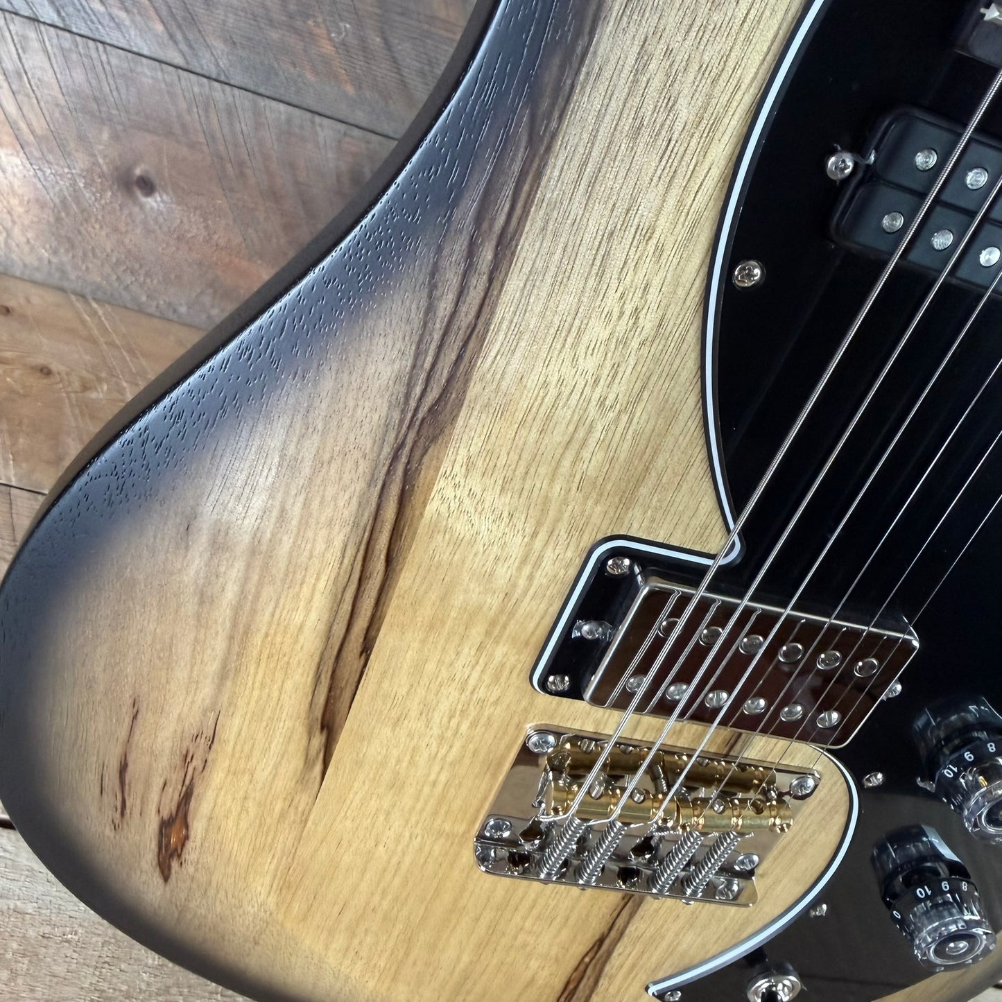 PRS S2 Vela Limited Edition Black Limba - Satin Natural Smokeburst S2088567