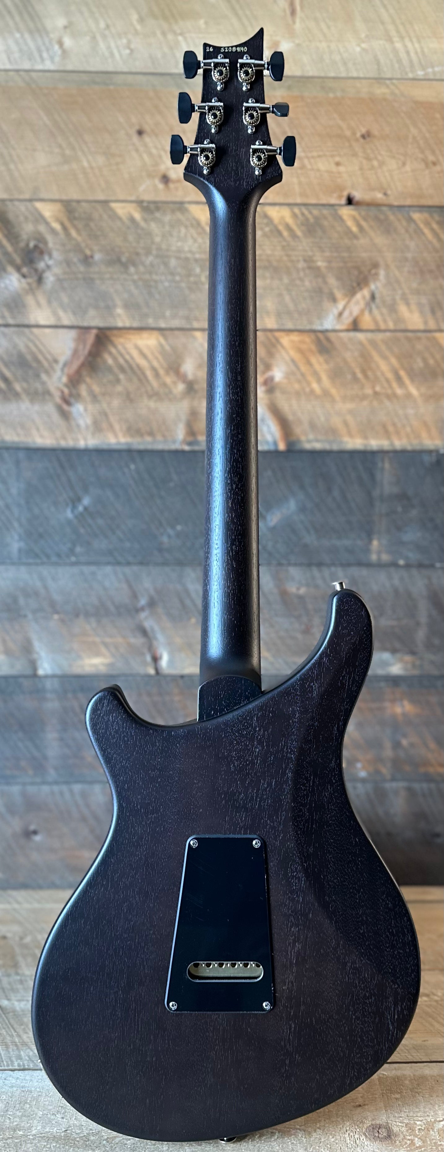 PRS S2 Vela Semi-Hollow HHT Quimper Edition – Charcoal Satin Nitro USA Electric Guitar S2089140