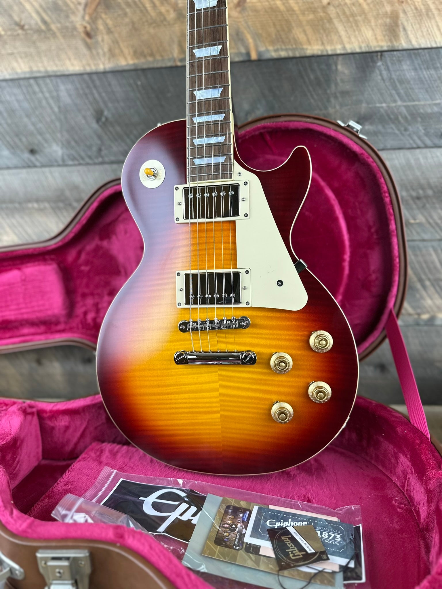Epiphone Inspired By Gibson Custom Shop 1959 Les Paul Standard Facto Epiphone Inspired By Gibson Custom Shop 1959 Les Paul Standard Facto