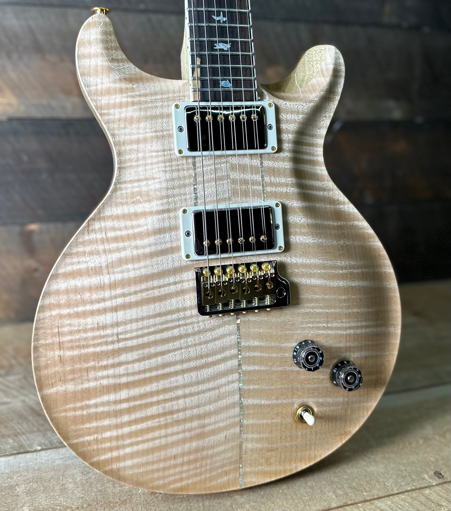 PRS Wood Library Santana Retro Korina Back & Neck, Ziricote FB!! - Natural 418565