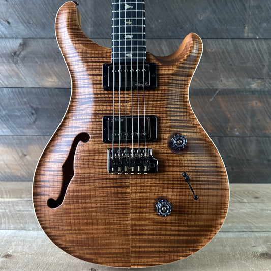 PRS Wood Library Custom 24 Fatback Semi-Hollow! - Copperhead 425090