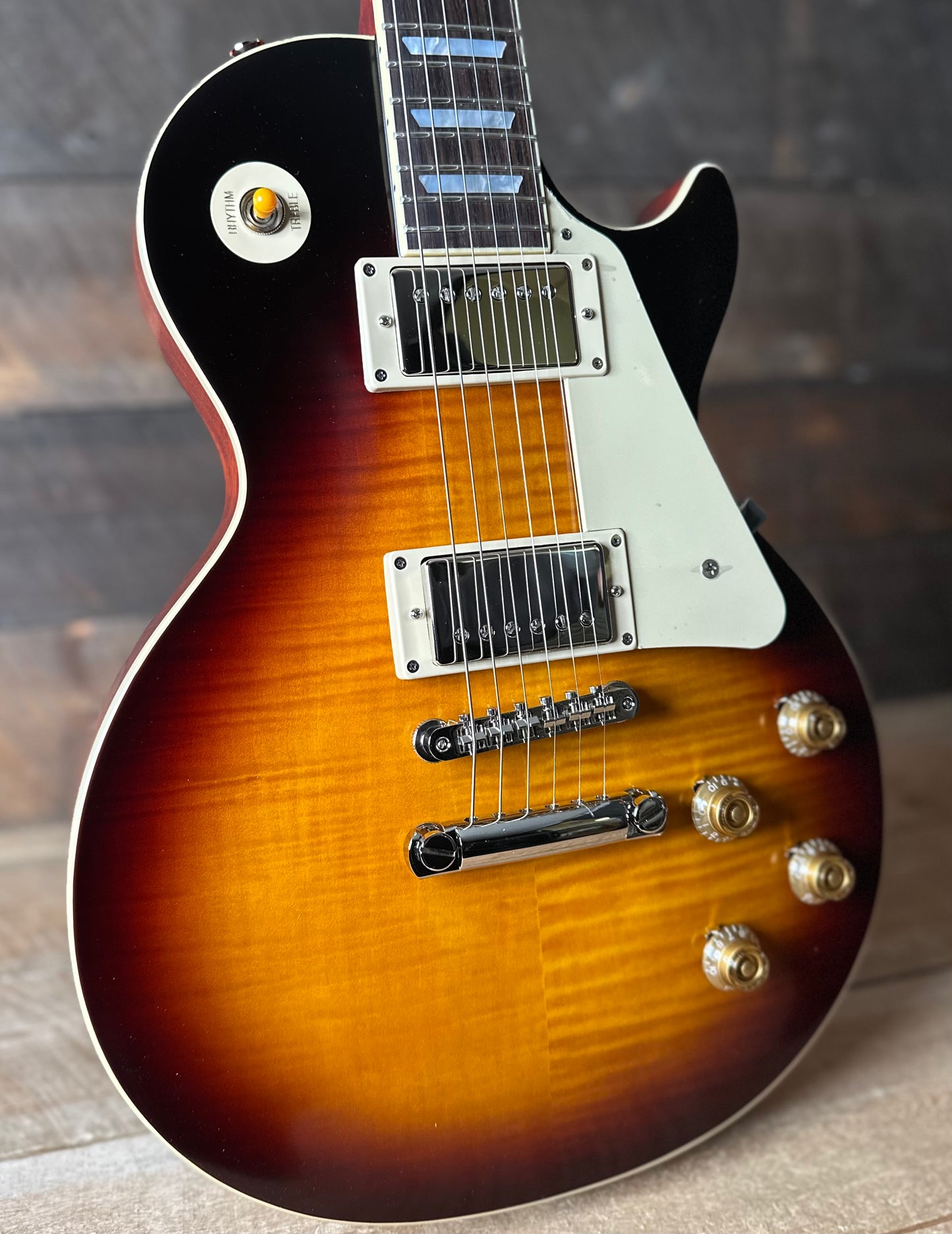 Epiphone Inspired By Gibson 1959 Les Paul Standard - Washed Bourbon Burst - 25111521111