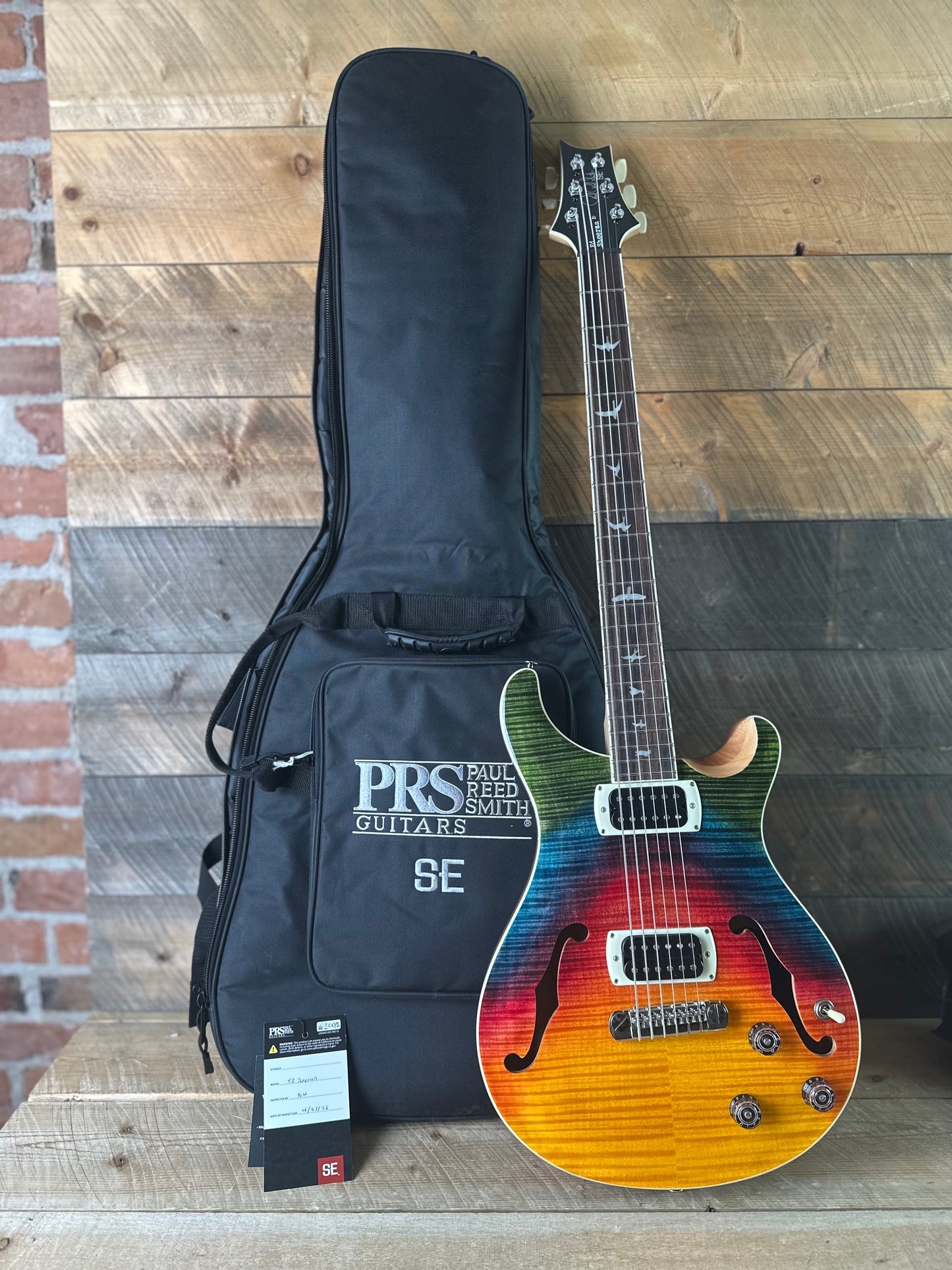 PRS SE Ed Sheeran (Hollowbody I Piezo - Baritone) - Kaleidoscope CTI003316