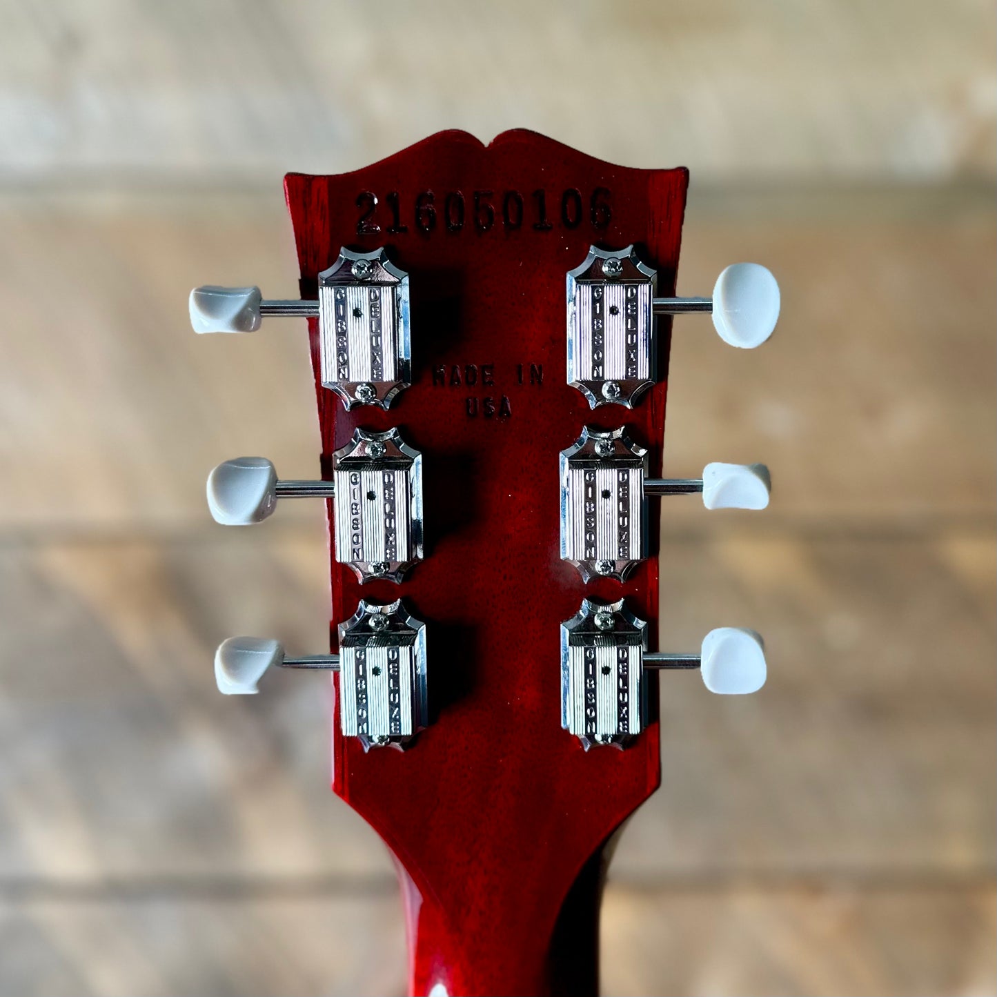 Gibson Les Paul Junior Double Cut - Vintage Cherry 216050106