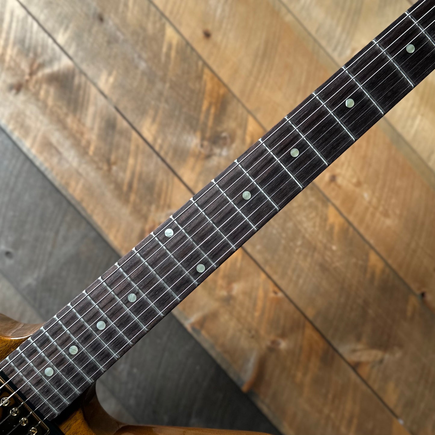 Gibson Custom 1958 Mahogany Explorer Reissue, VOS - Antique Natural 86041