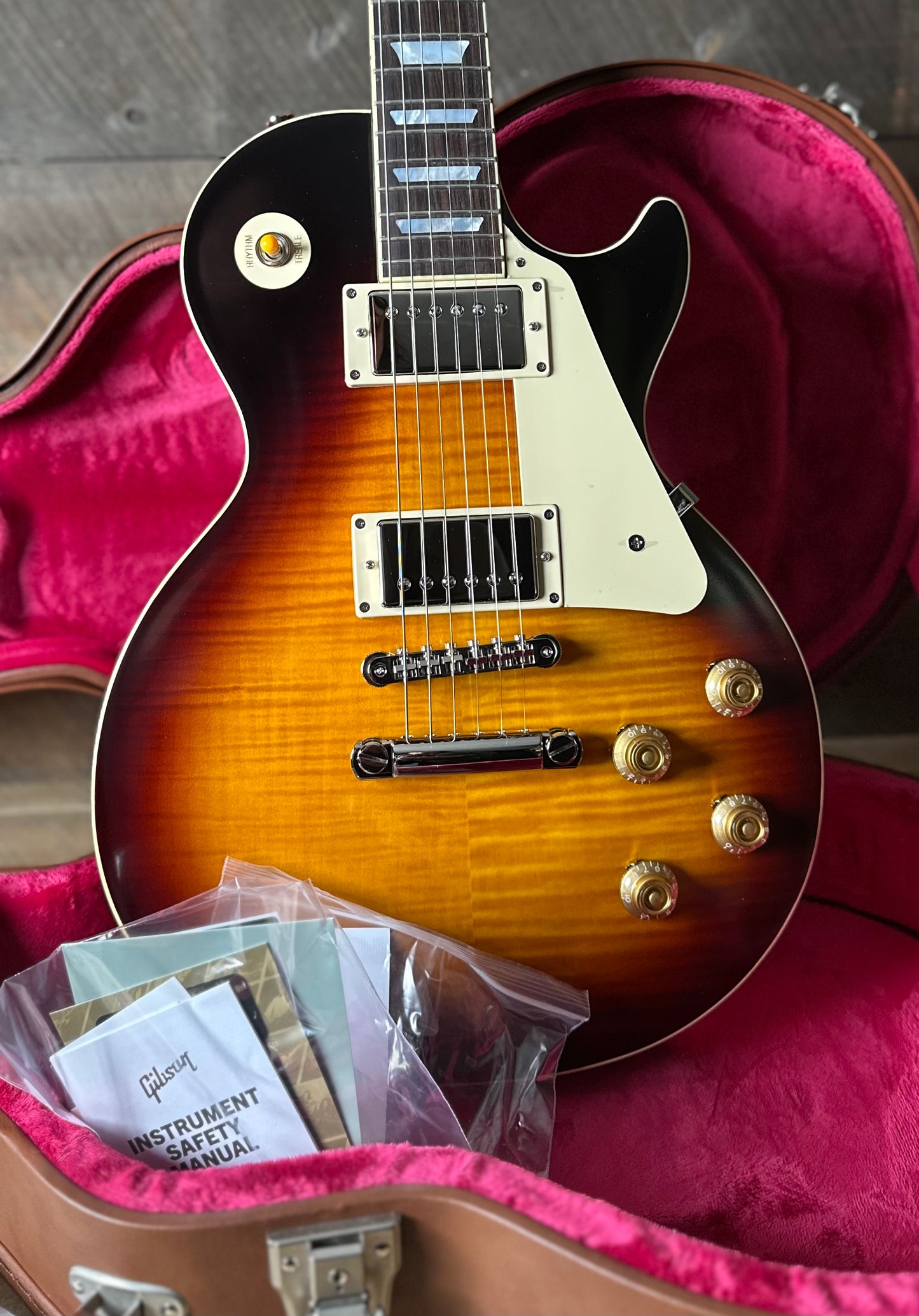 Epiphone Inspired By Gibson 1959 Les Paul Standard - Washed Bourbon Burst - 25111521111