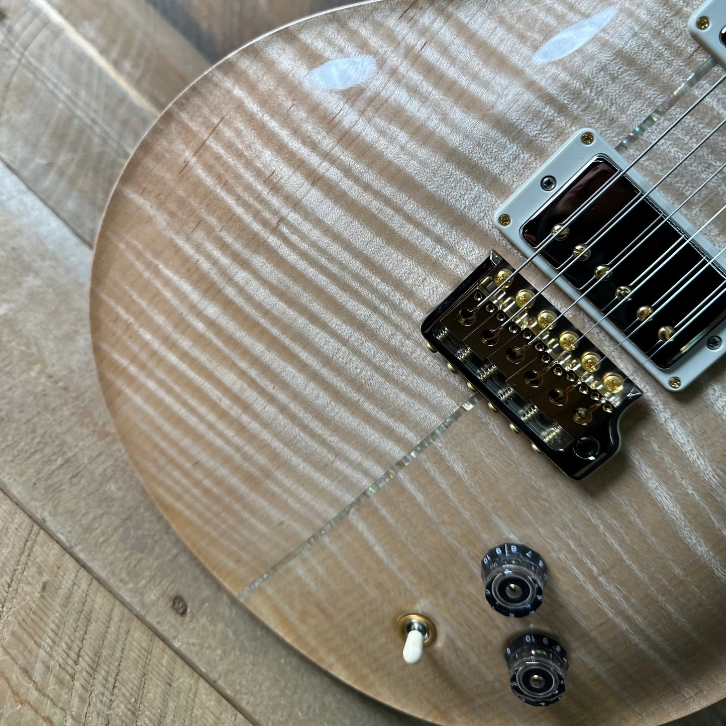 PRS Wood Library Santana Retro Korina Back & Neck, Ziricote FB!! - Natural 418565