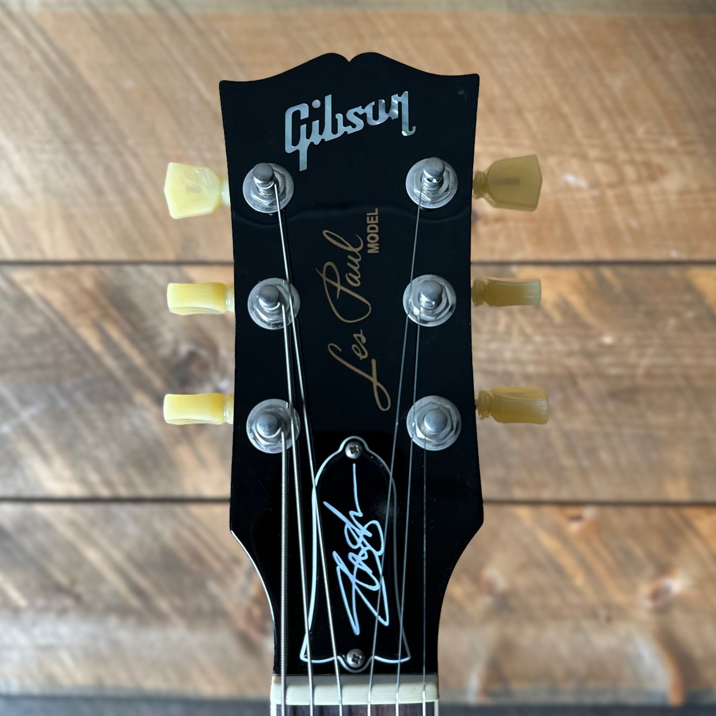 Used 2022 Gibson Slash Victoria Les Paul Standard - Goldtop Dark Back