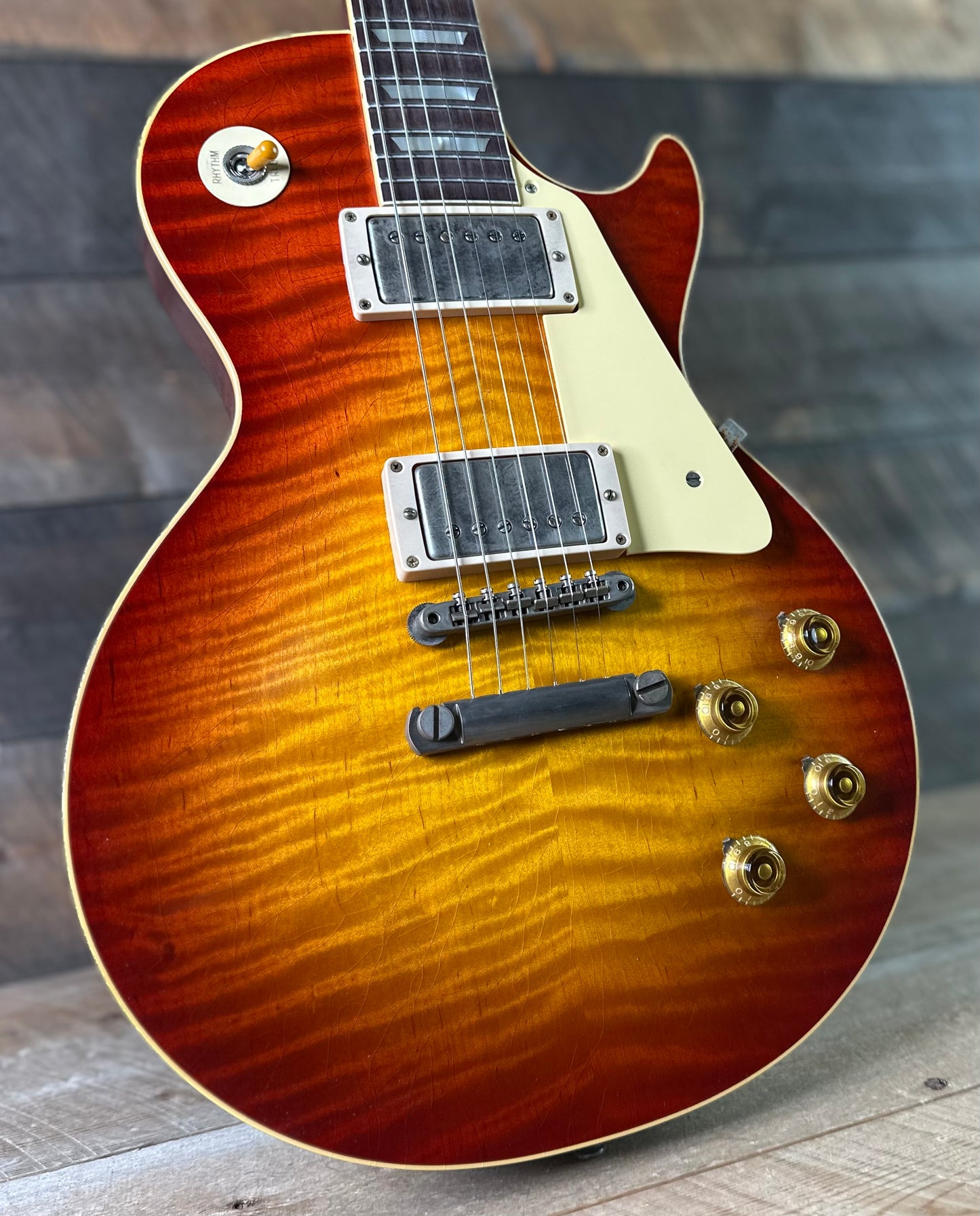 Gibson Custom Shop Murphy Lab 1959 Les Paul Standard Ultra Light Aged - Sunrise Teaburst 953012