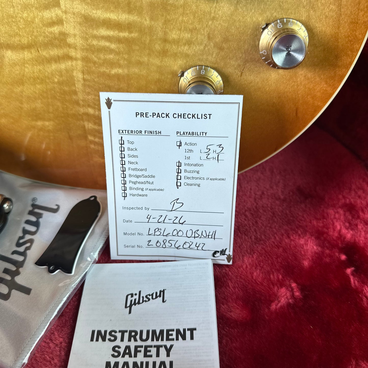 Gibson Les Paul Standard 60's - Unburst 208560242