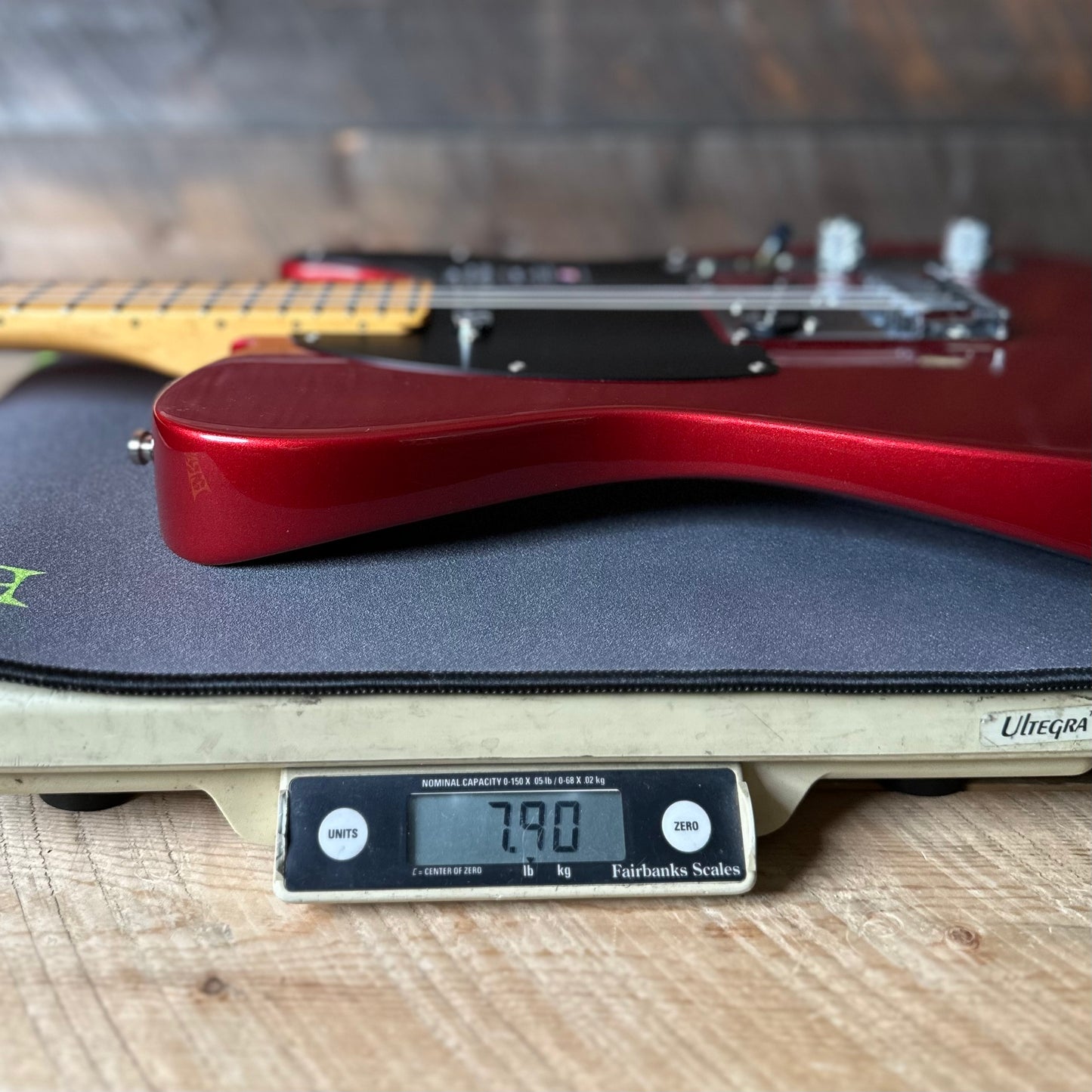 Used Fender American Ultra ii Telecaster - Sinister Red